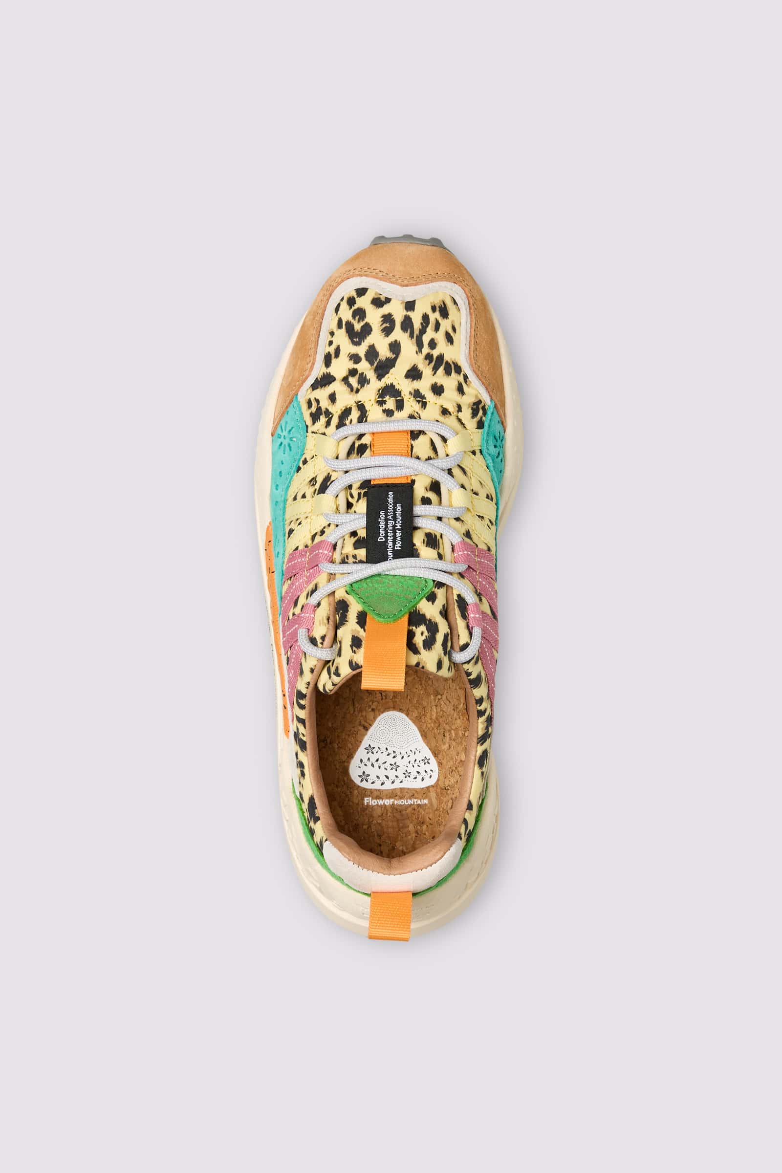 Flower Mountain WASHI Sneakers Damen Orange | 624-LDOCNF