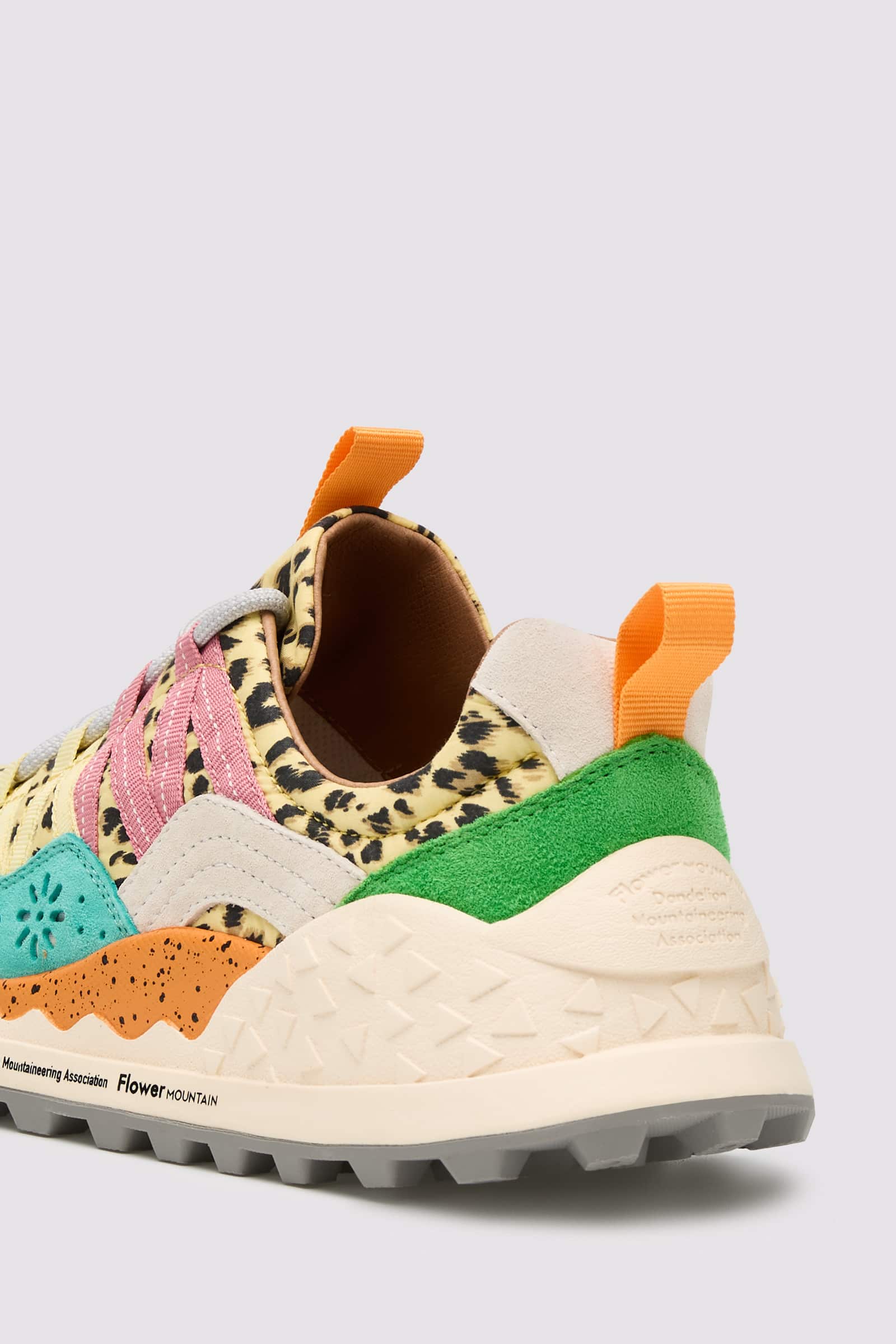 Flower Mountain WASHI Sneakers Damen Orange | 624-LDOCNF