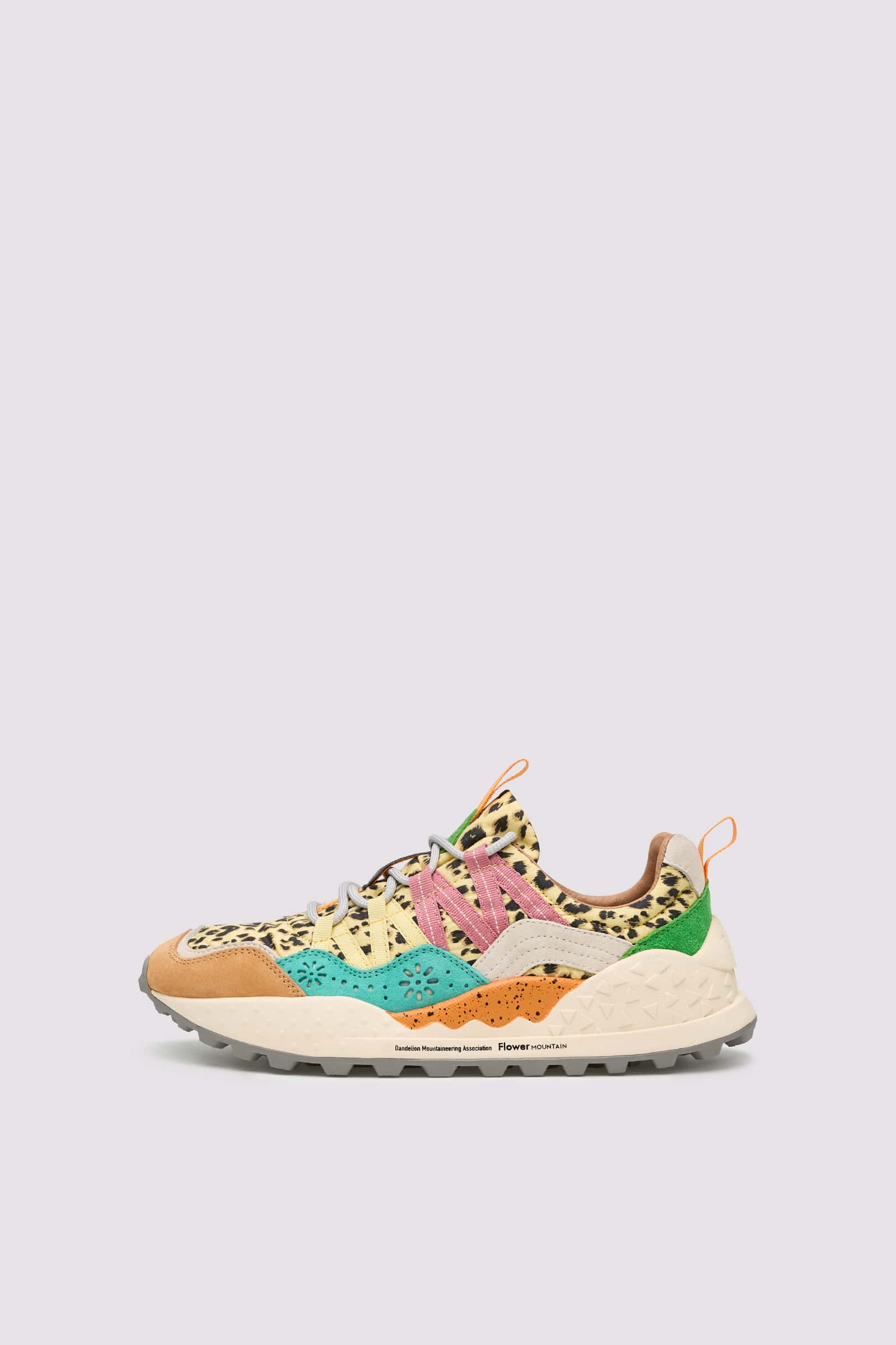 Flower Mountain WASHI Sneakers Damen Orange | 624-LDOCNF