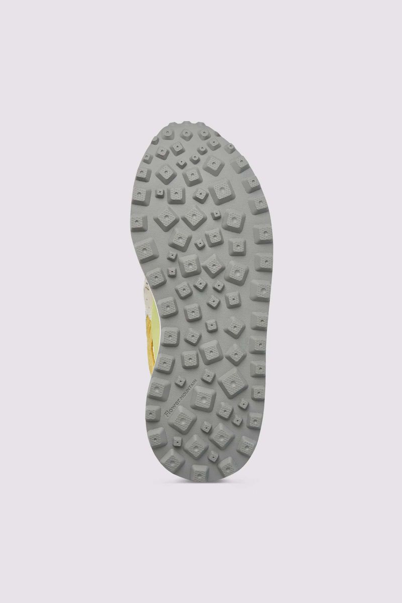 Flower Mountain WASHI Sneakers Damen Weiß | 674-ITZEVB