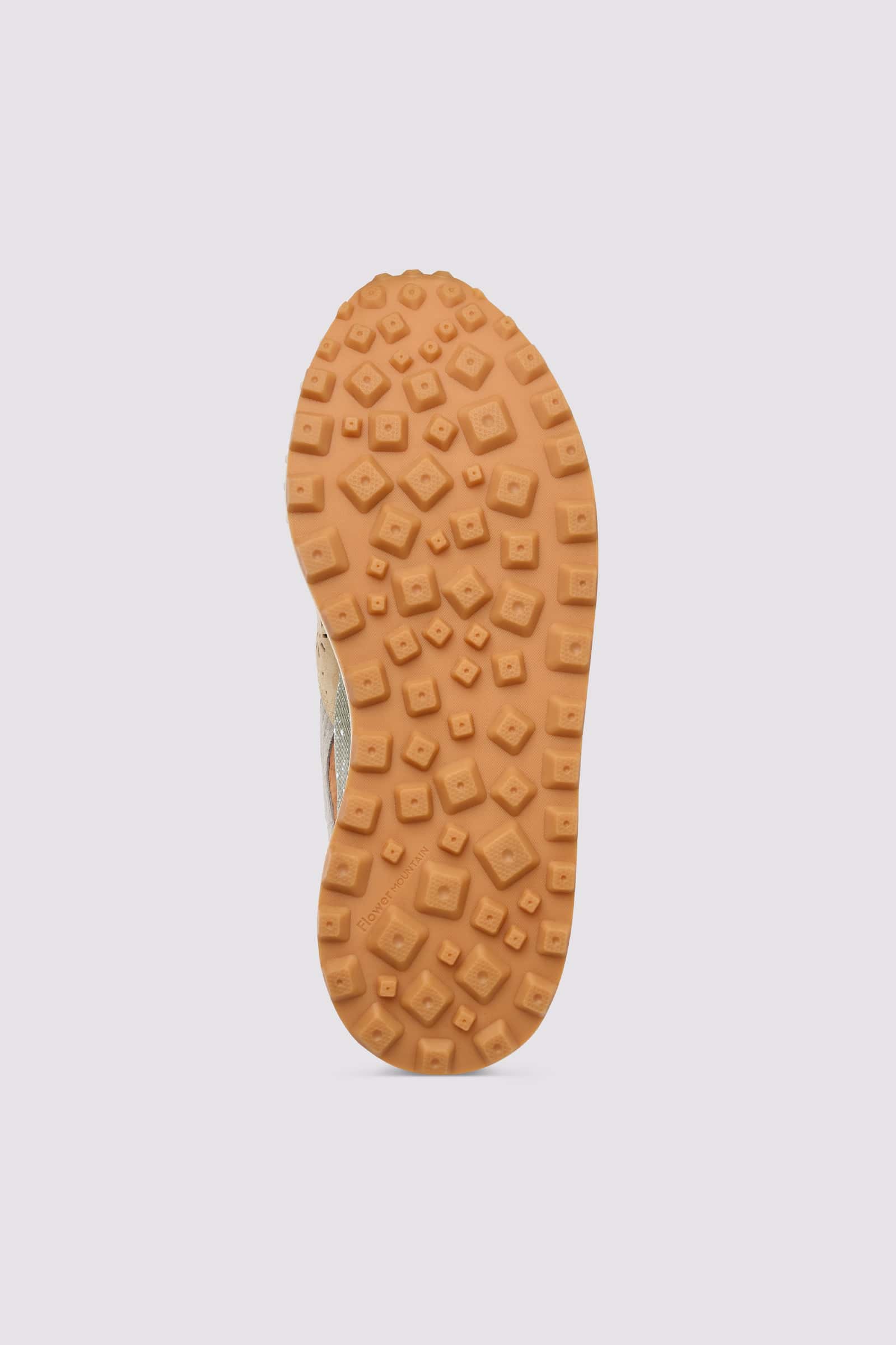 Flower Mountain WASHI Sneakers Herren Beige Grau | 905-FPOLMB