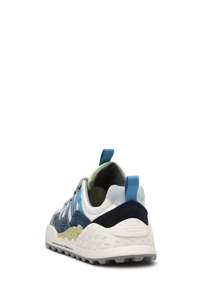 Flower Mountain WASHI Sneakers Herren Hellblau Weiß | 205-ZIMORW