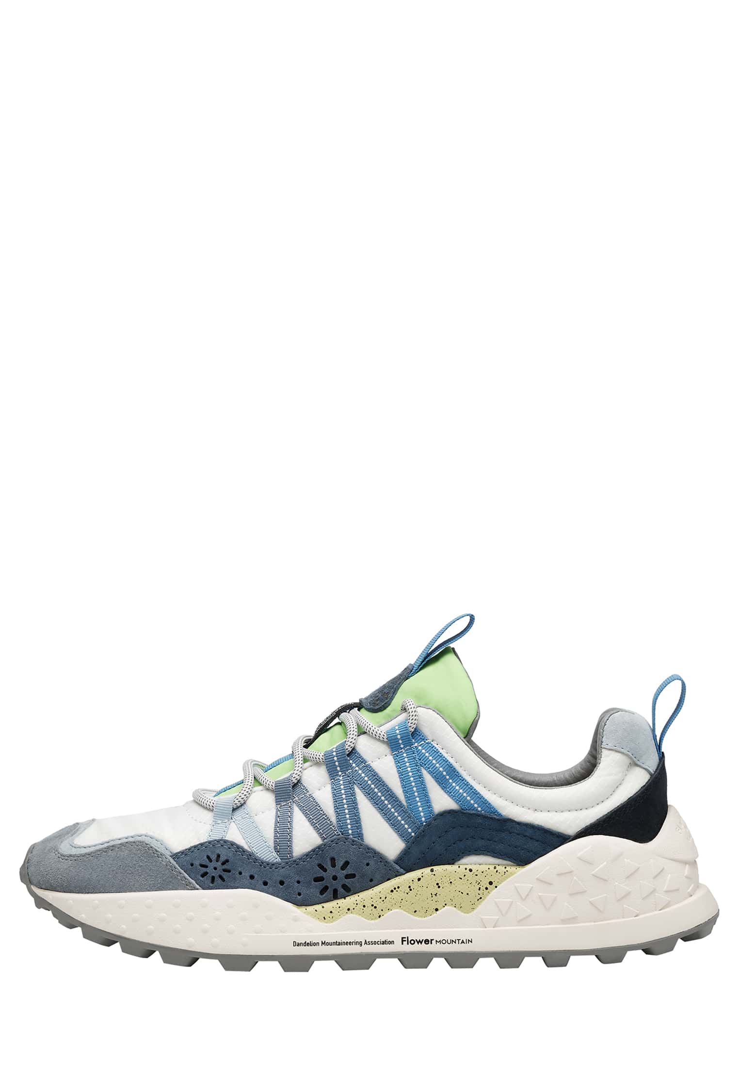 Flower Mountain WASHI Sneakers Herren Hellblau Weiß | 205-ZIMORW
