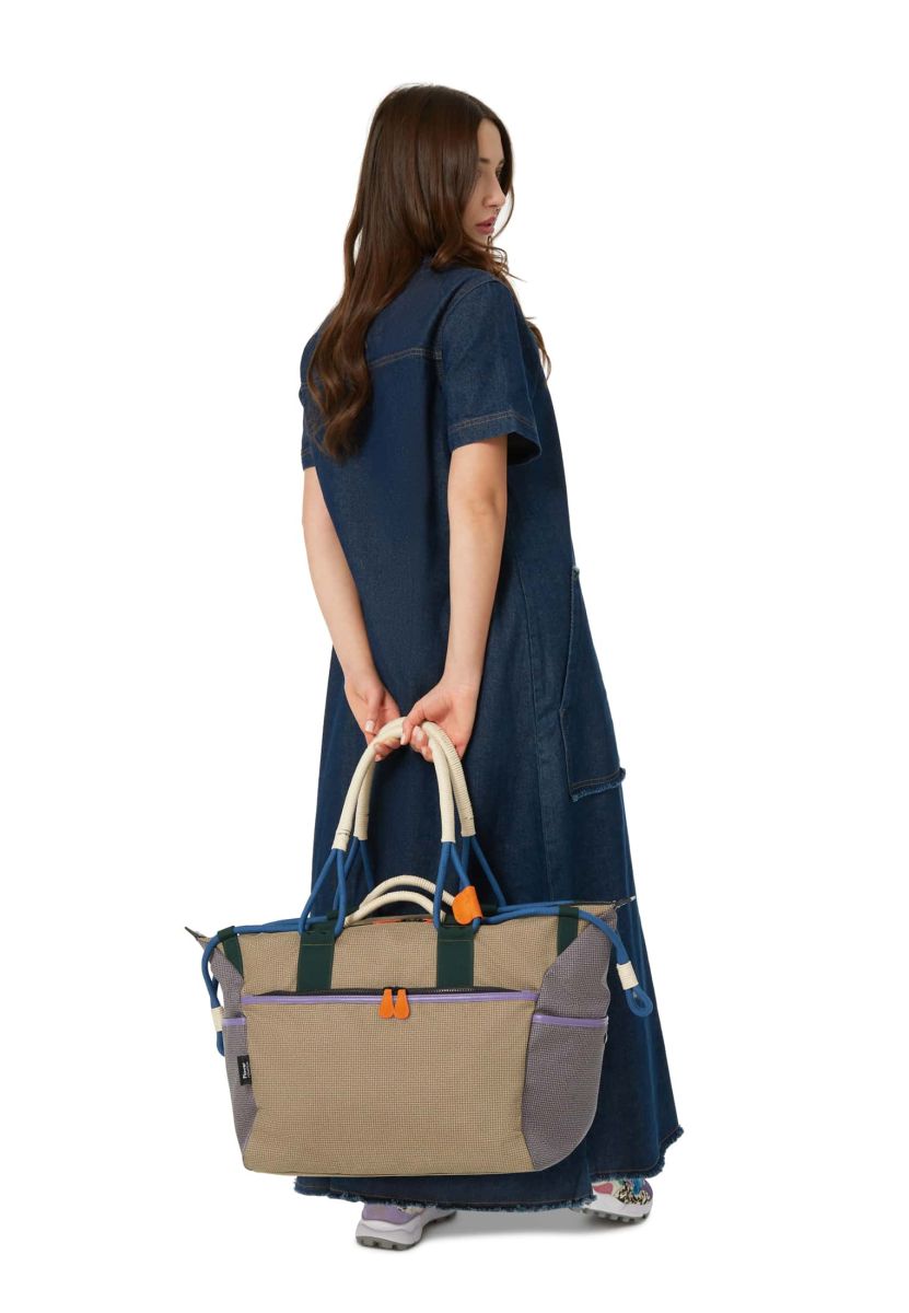 Flower Mountain WEEKEND BAG Taschen Damen Beige | 158-BXZHDO