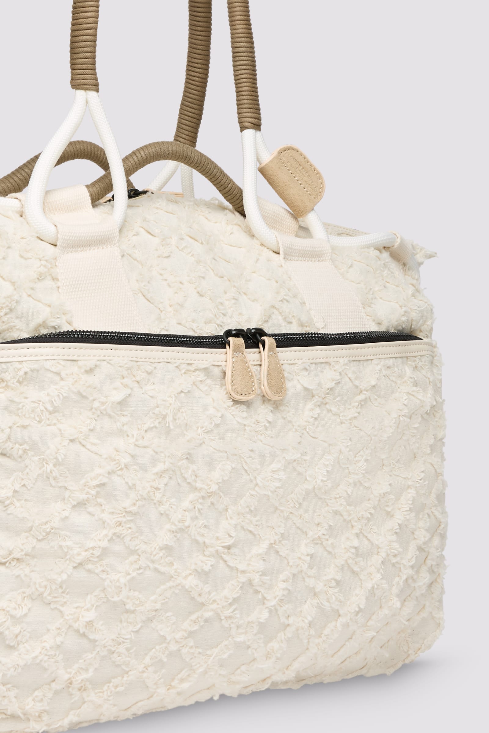 Flower Mountain WEEKEND BAG Taschen Damen Weiß | 867-TSKVLH