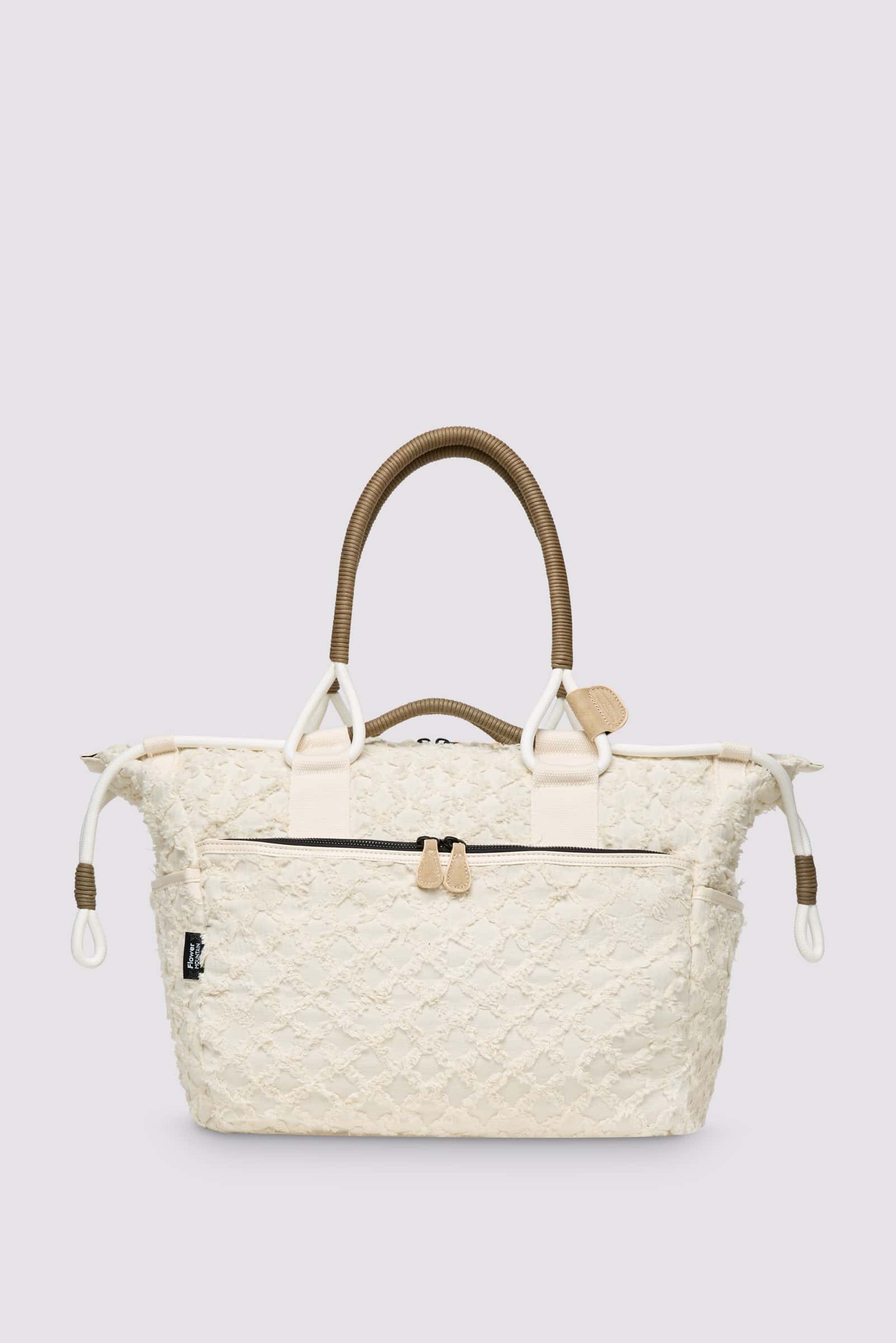 Flower Mountain WEEKEND BAG Taschen Damen Weiß | 867-TSKVLH