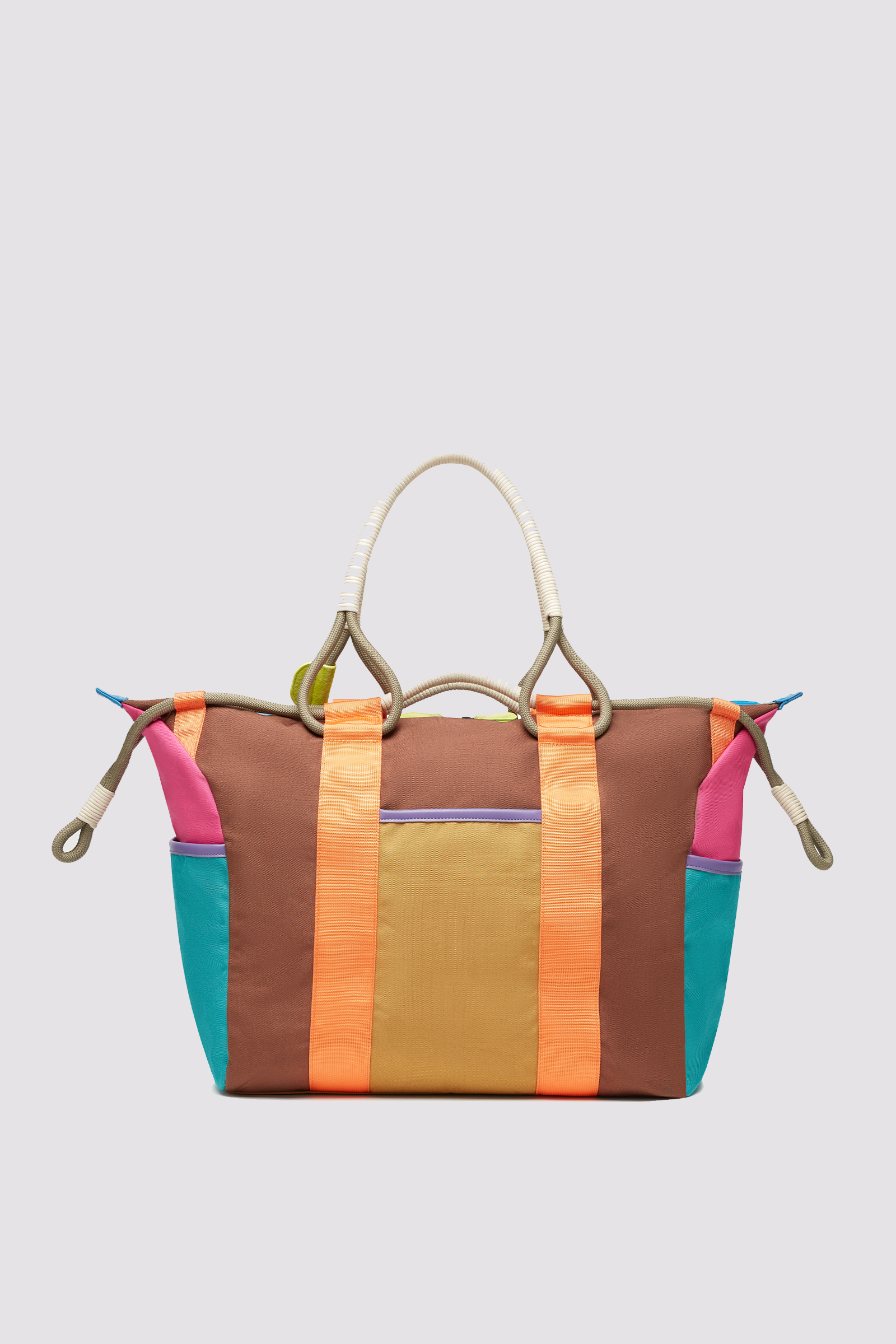 Flower Mountain WEEKEND BAG Taschen Damen Fuchsie Braun | 975-HUFCNL