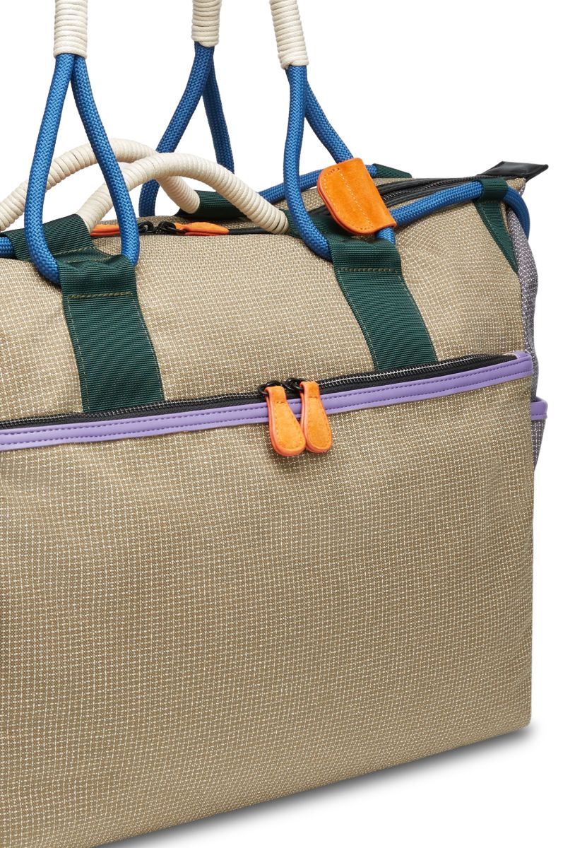 Flower Mountain WEEKEND BAG Taschen Herren Beige | 926-ZTVWIP