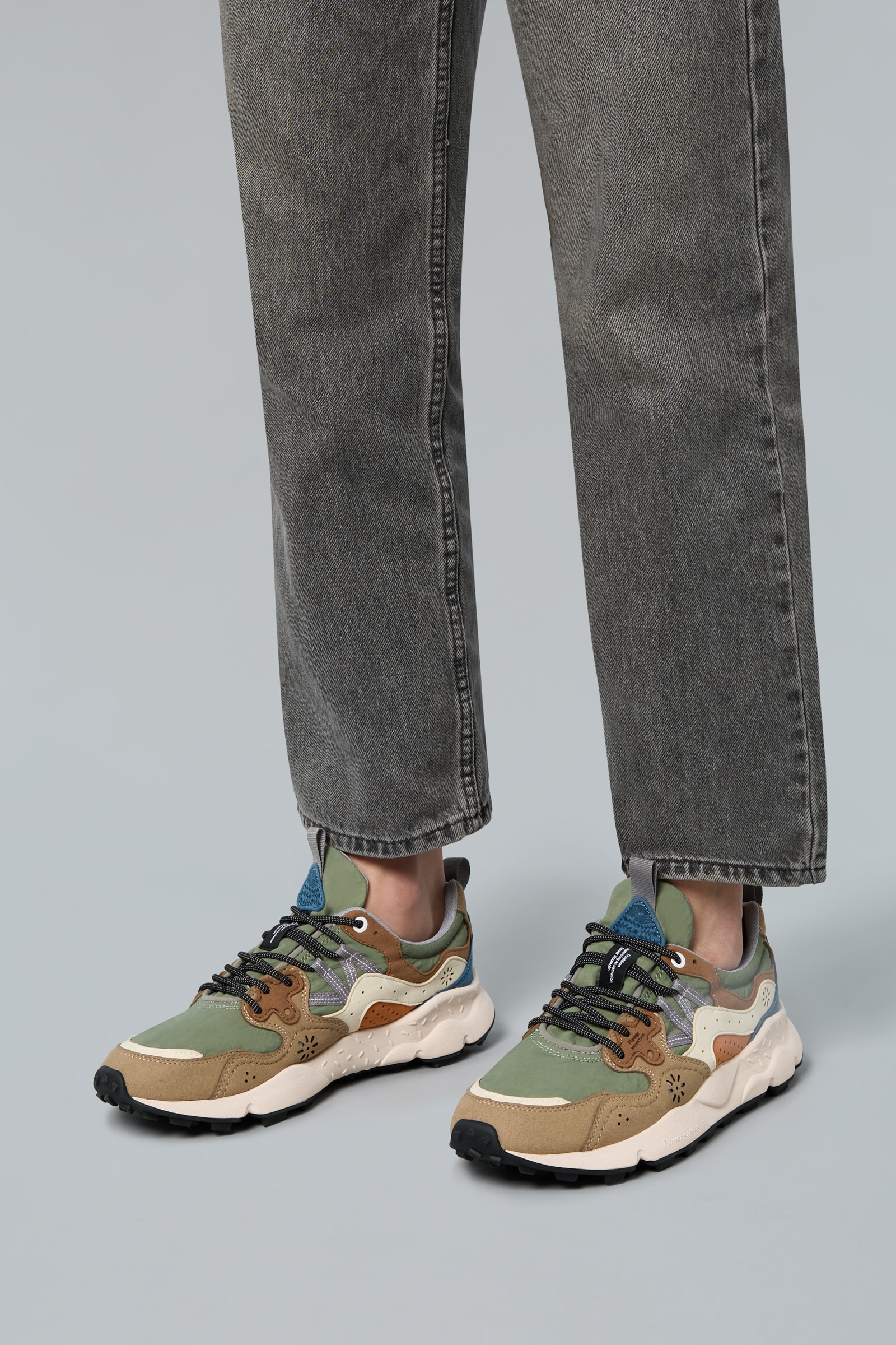 Flower Mountain YAMANO 3 KAISO Sneakers Herren Braun | 534-ZEOGLA