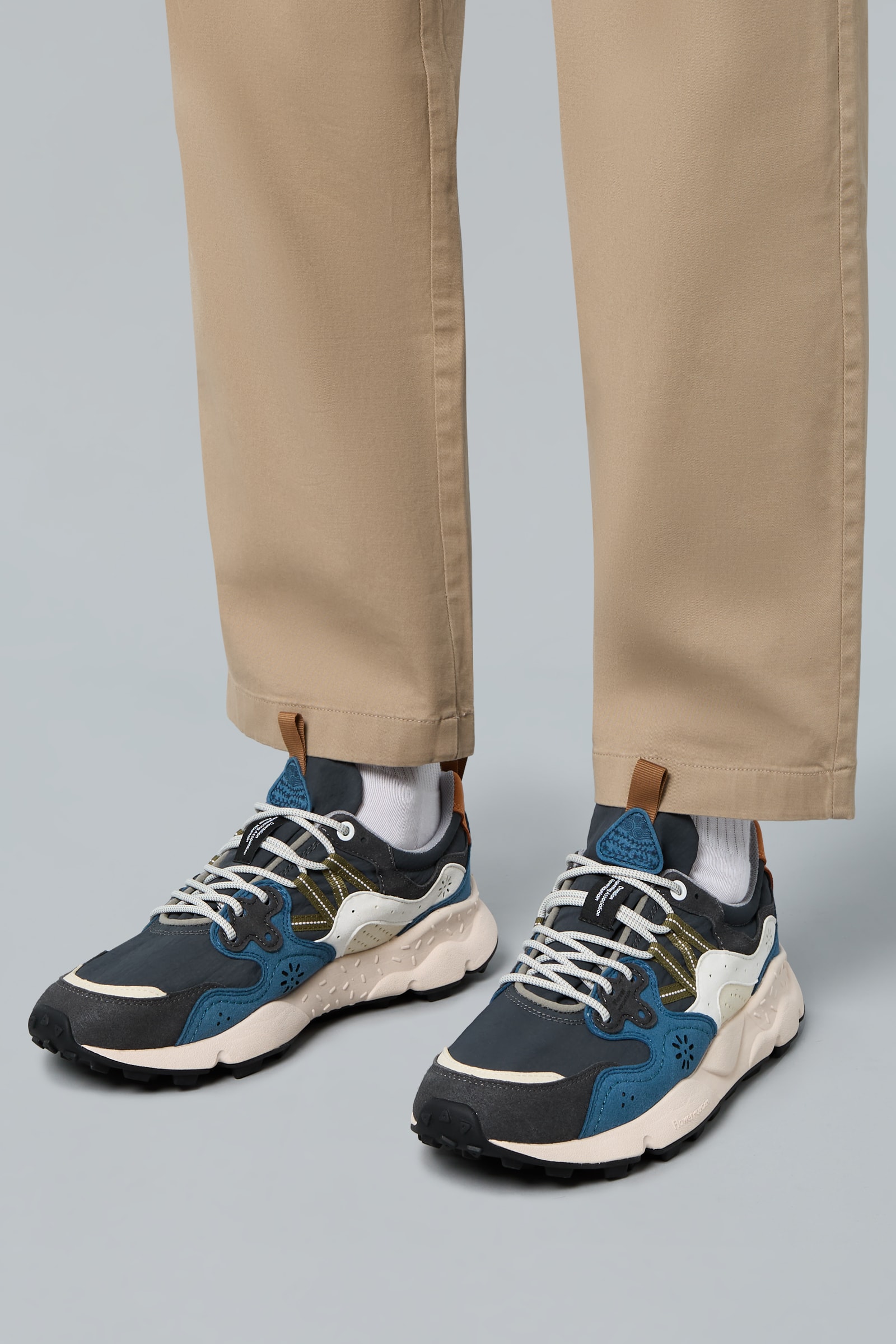 Flower Mountain YAMANO 3 KAISO Sneakers Herren Anthracite | 305-YBFHJR