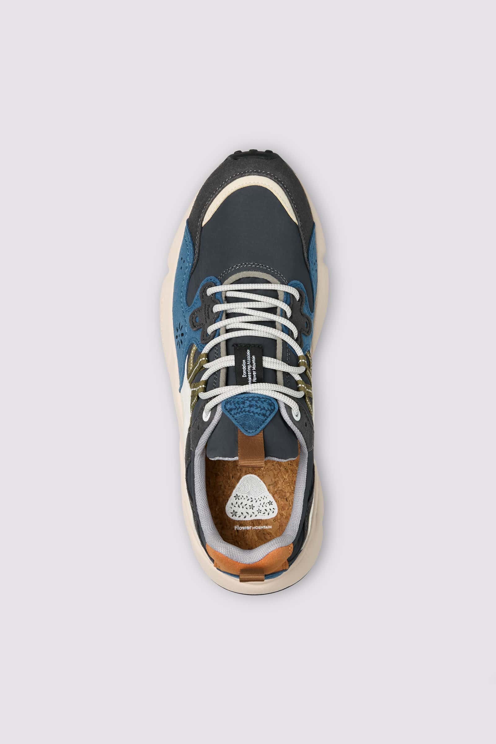 Flower Mountain YAMANO 3 KAISO Sneakers Herren Anthracite | 305-YBFHJR