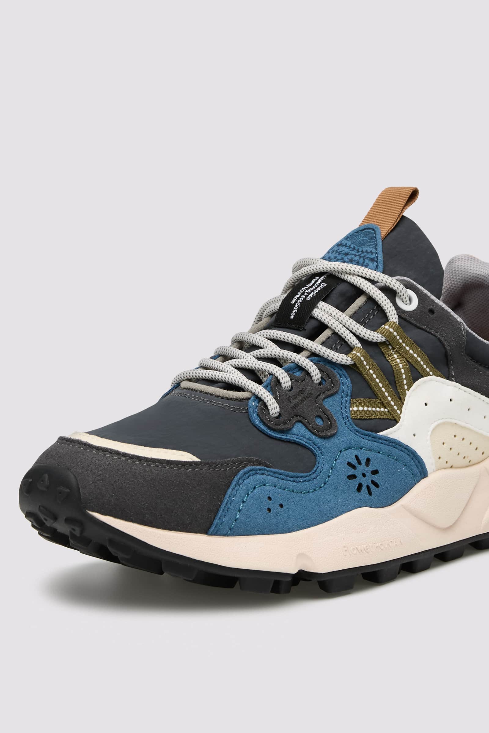 Flower Mountain YAMANO 3 KAISO Sneakers Herren Anthracite | 305-YBFHJR