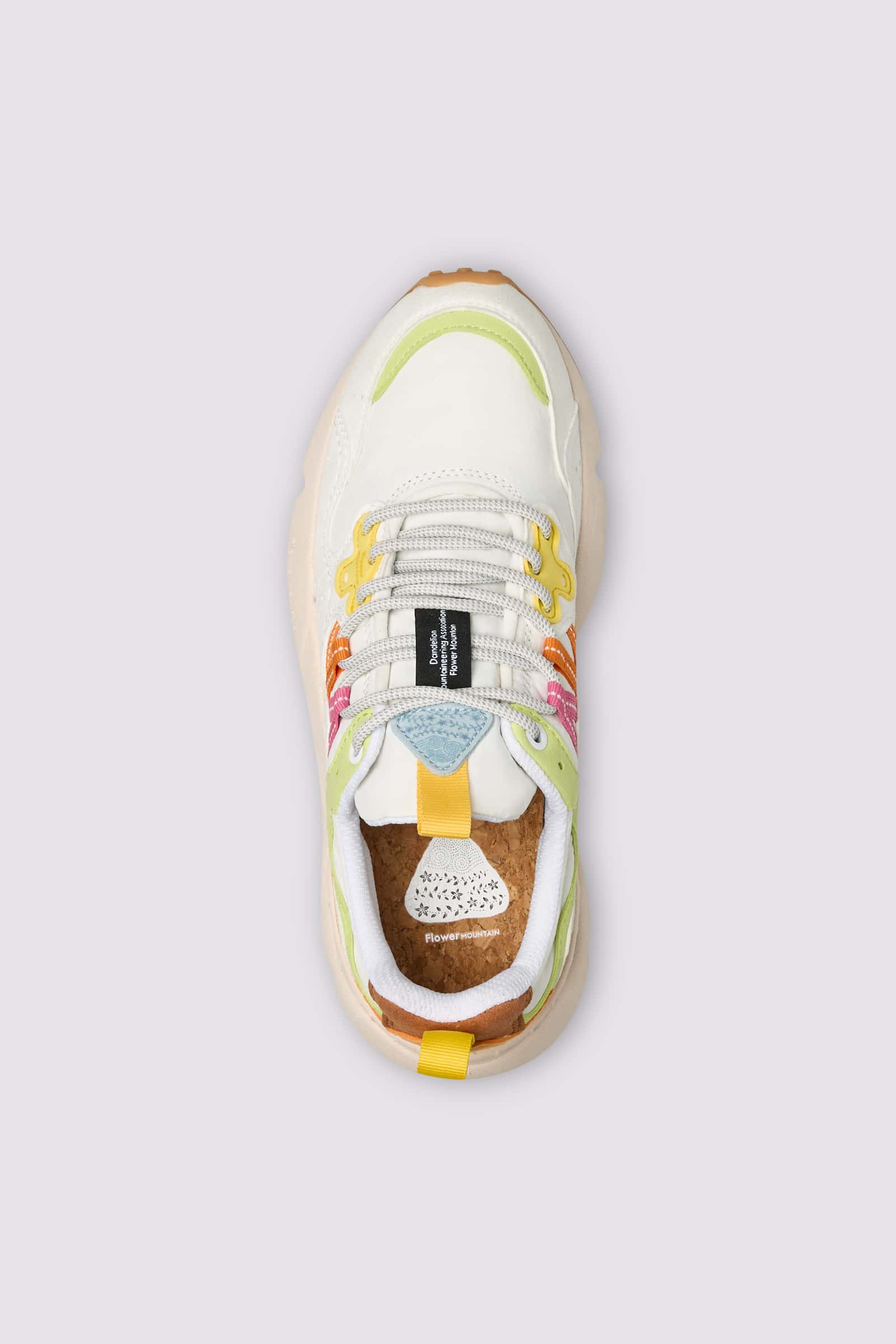 Flower Mountain YAMANO 3 KAISO Sneakers Damen Grün Weiß | 138-LRVWFE