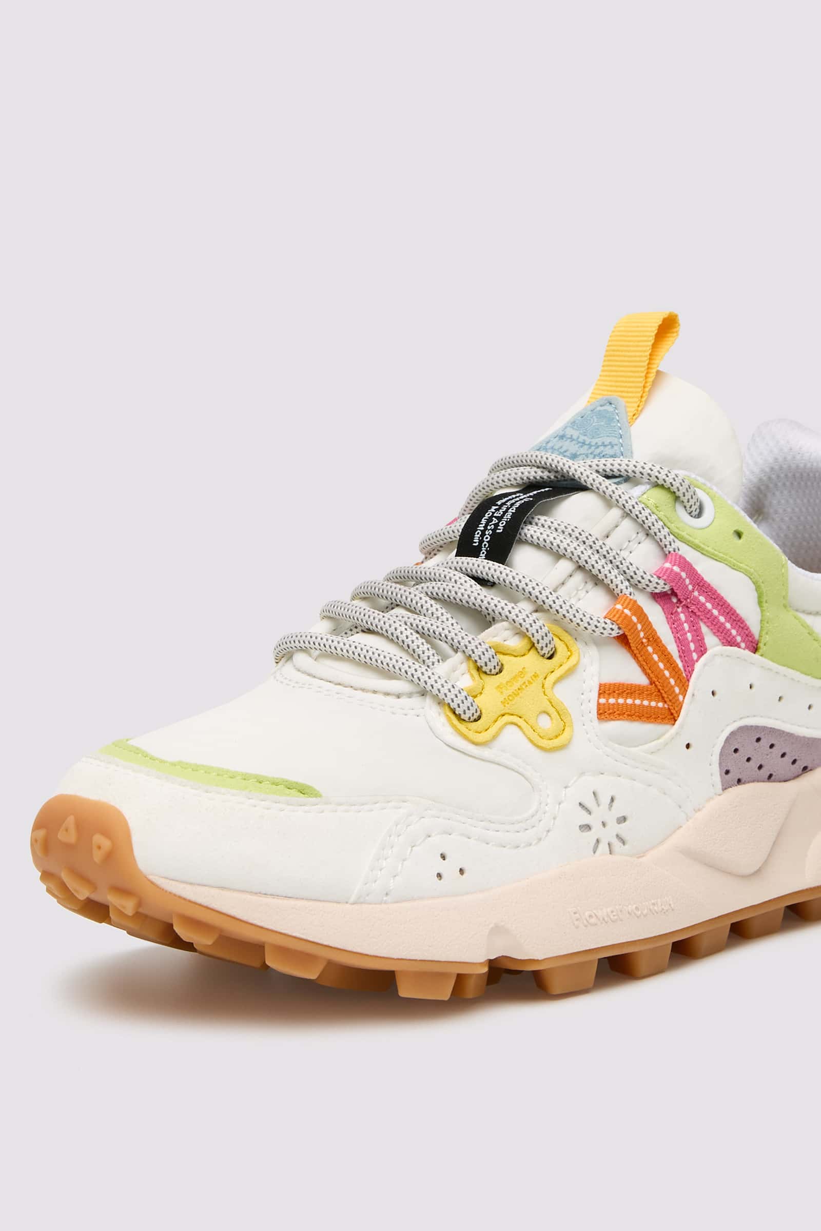 Flower Mountain YAMANO 3 KAISO Sneakers Damen Grün Weiß | 138-LRVWFE