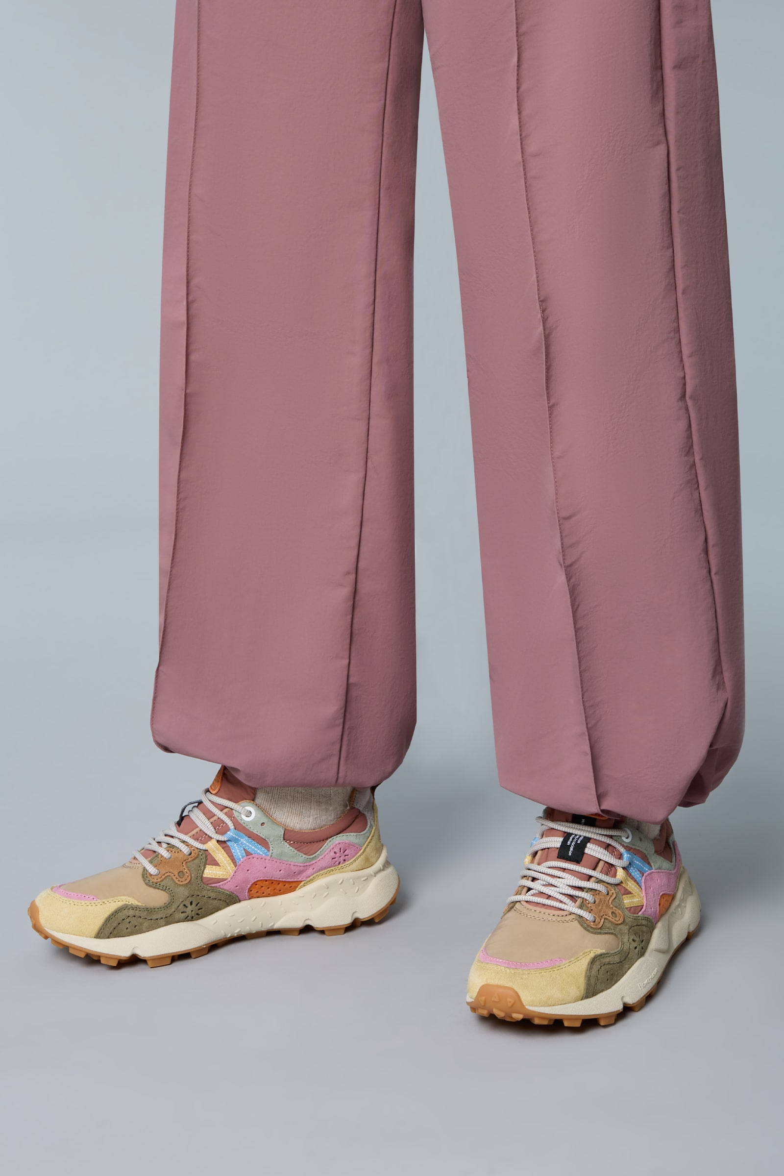 Flower Mountain YAMANO 3 Sneakers Damen Beige Rosa | 162-XSYTOG