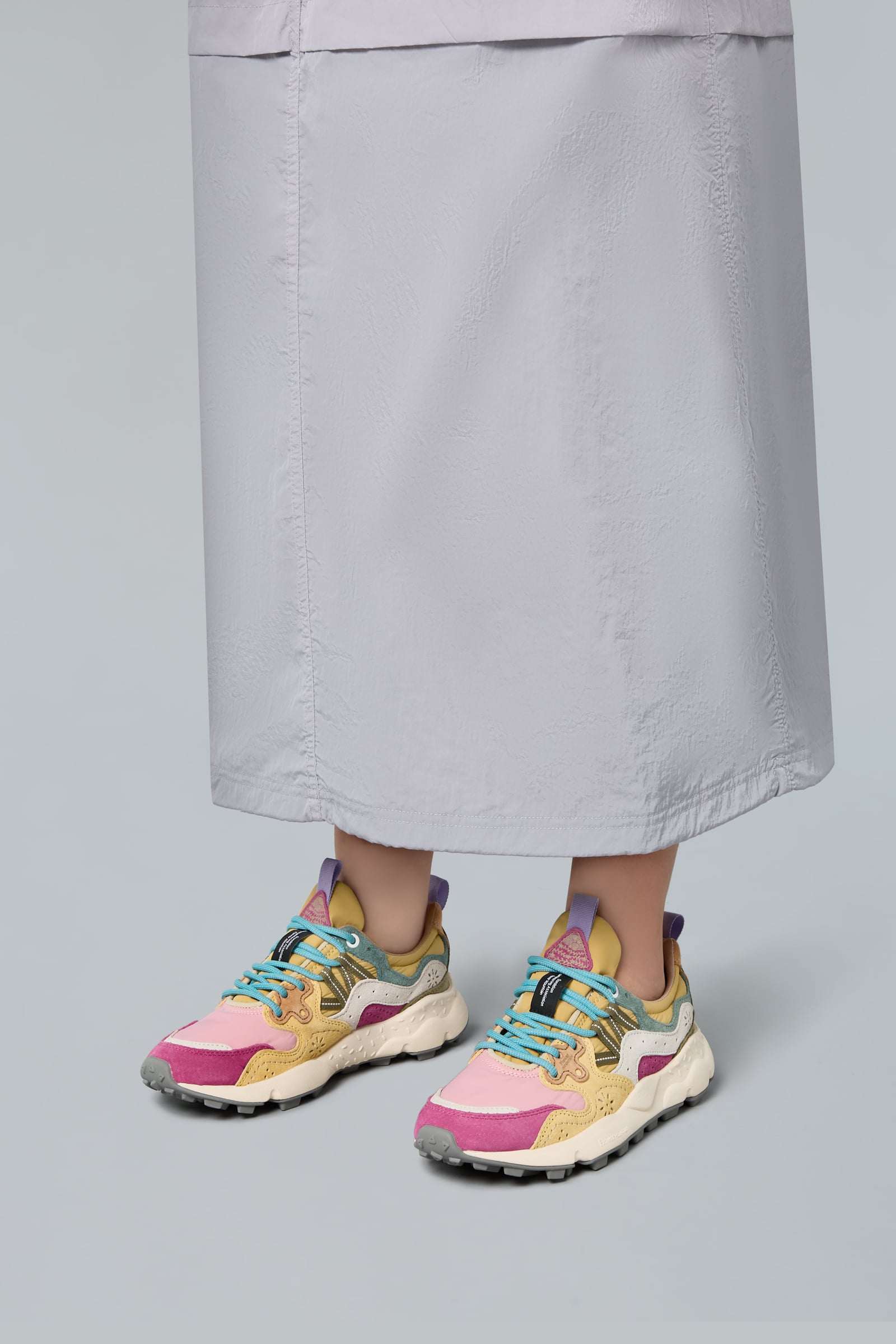 Flower Mountain YAMANO 3 Sneakers Damen Rosa Fuchsie | 460-FWQEYM