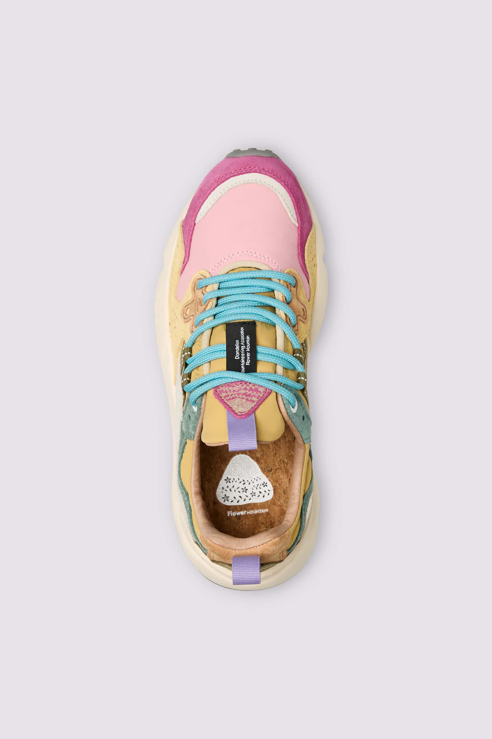 Flower Mountain YAMANO 3 Sneakers Damen Rosa Fuchsie | 460-FWQEYM