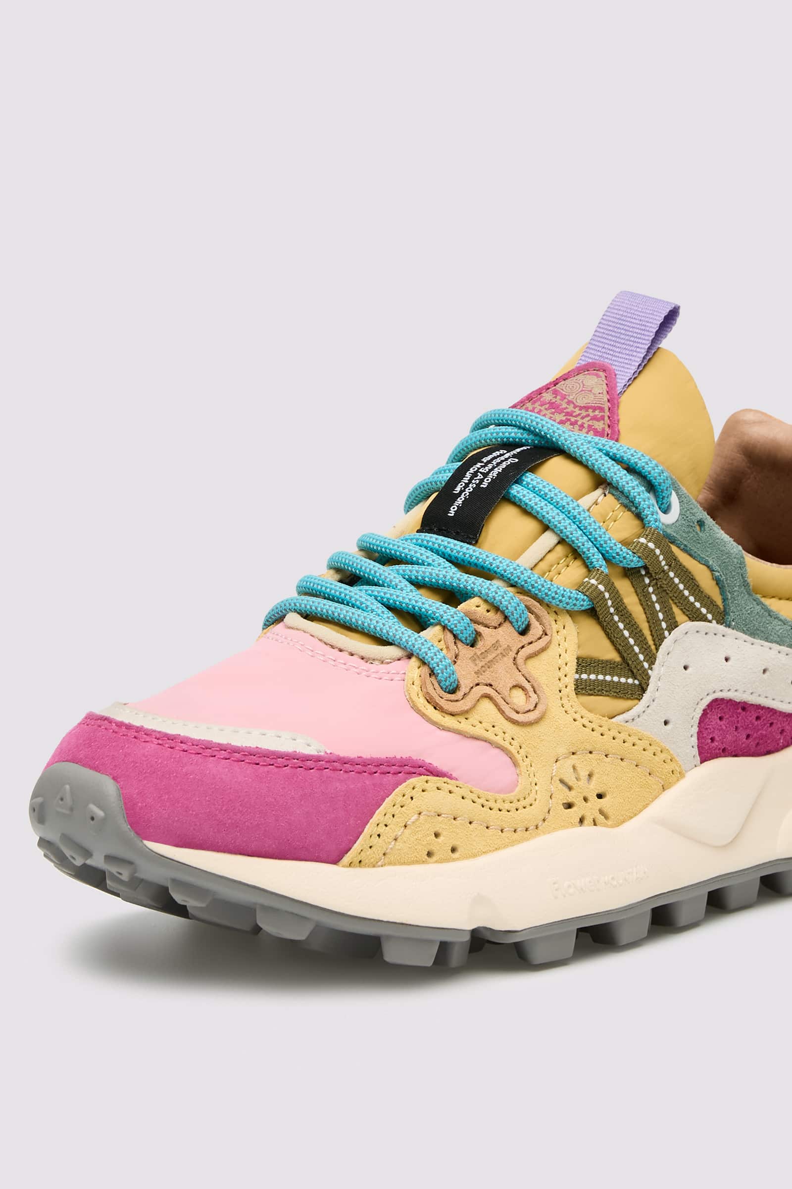 Flower Mountain YAMANO 3 Sneakers Damen Rosa Fuchsie | 460-FWQEYM