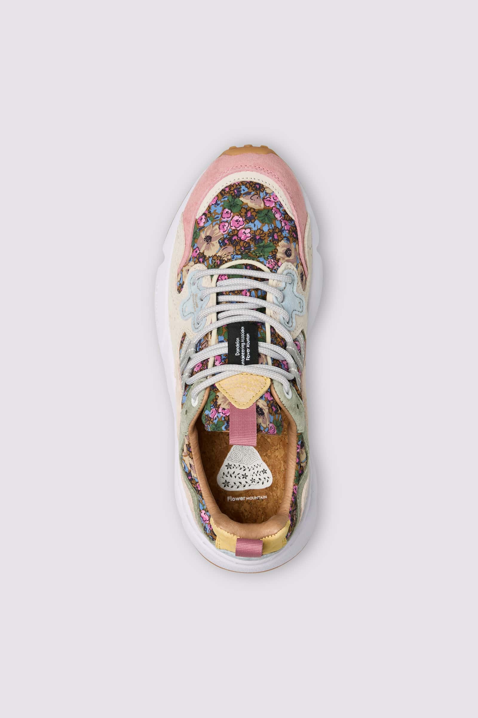 Flower Mountain YAMANO 3 Sneakers Damen Beige Rosa | 178-HRLSIU