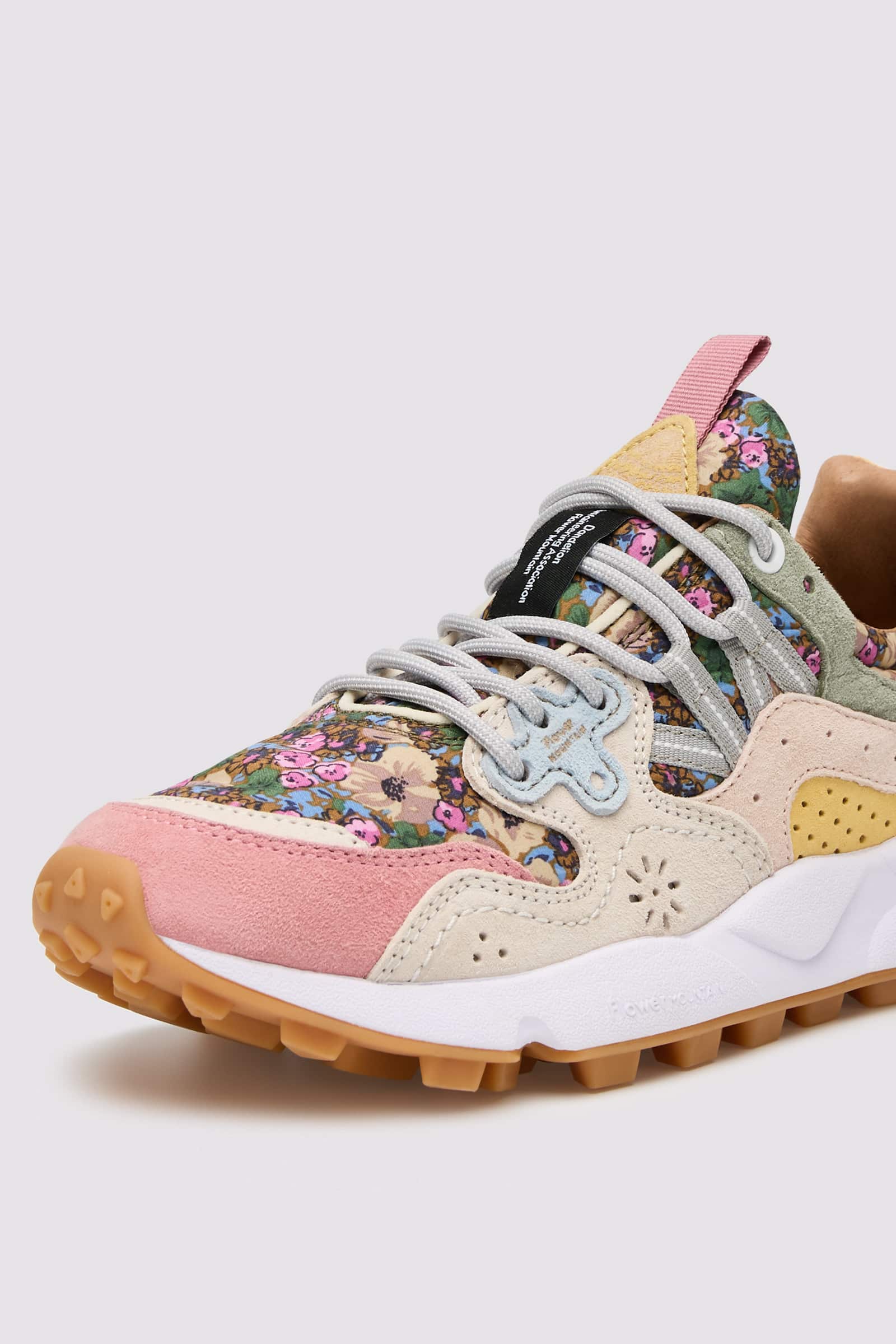 Flower Mountain YAMANO 3 Sneakers Damen Beige Rosa | 178-HRLSIU