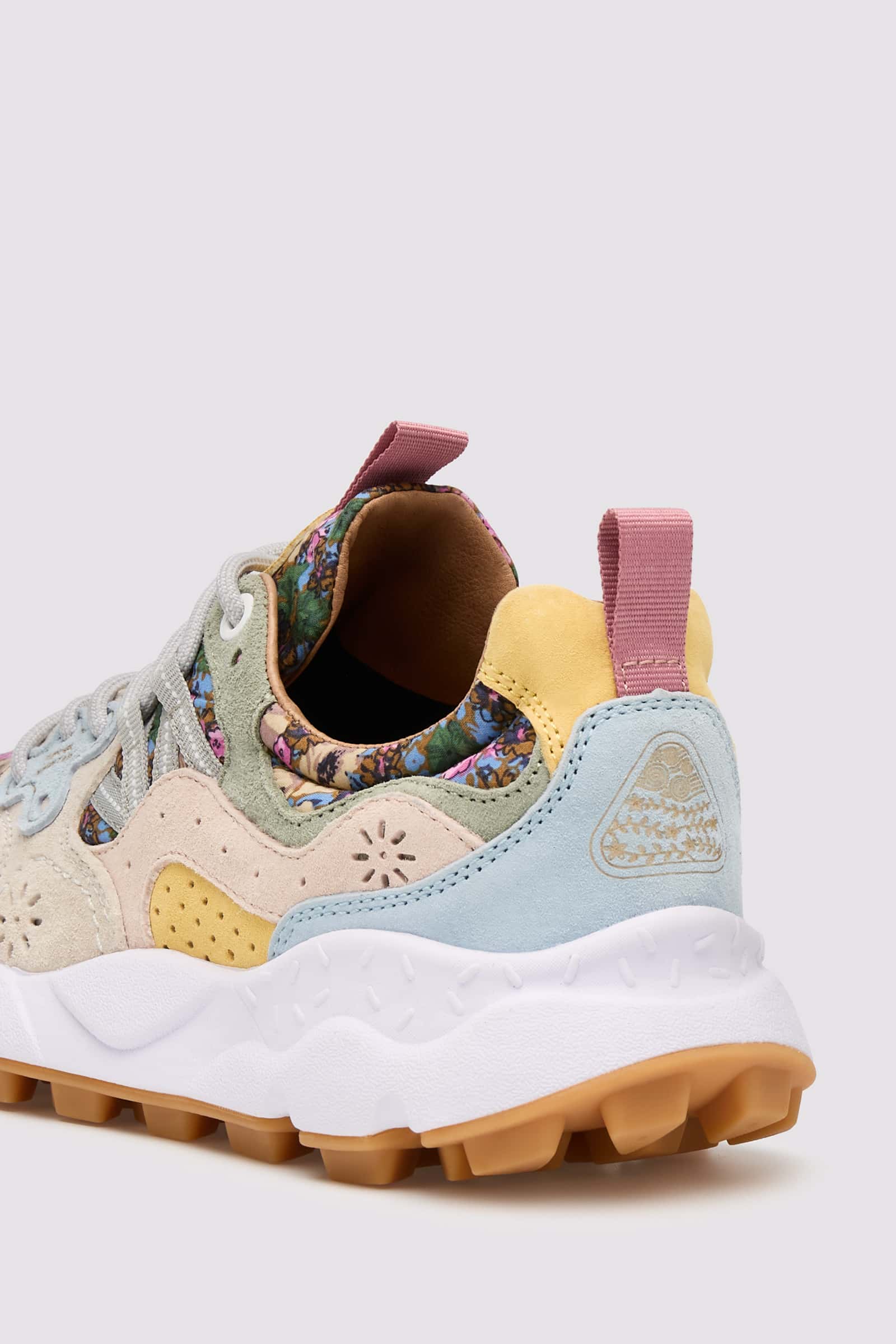 Flower Mountain YAMANO 3 Sneakers Damen Beige Rosa | 178-HRLSIU