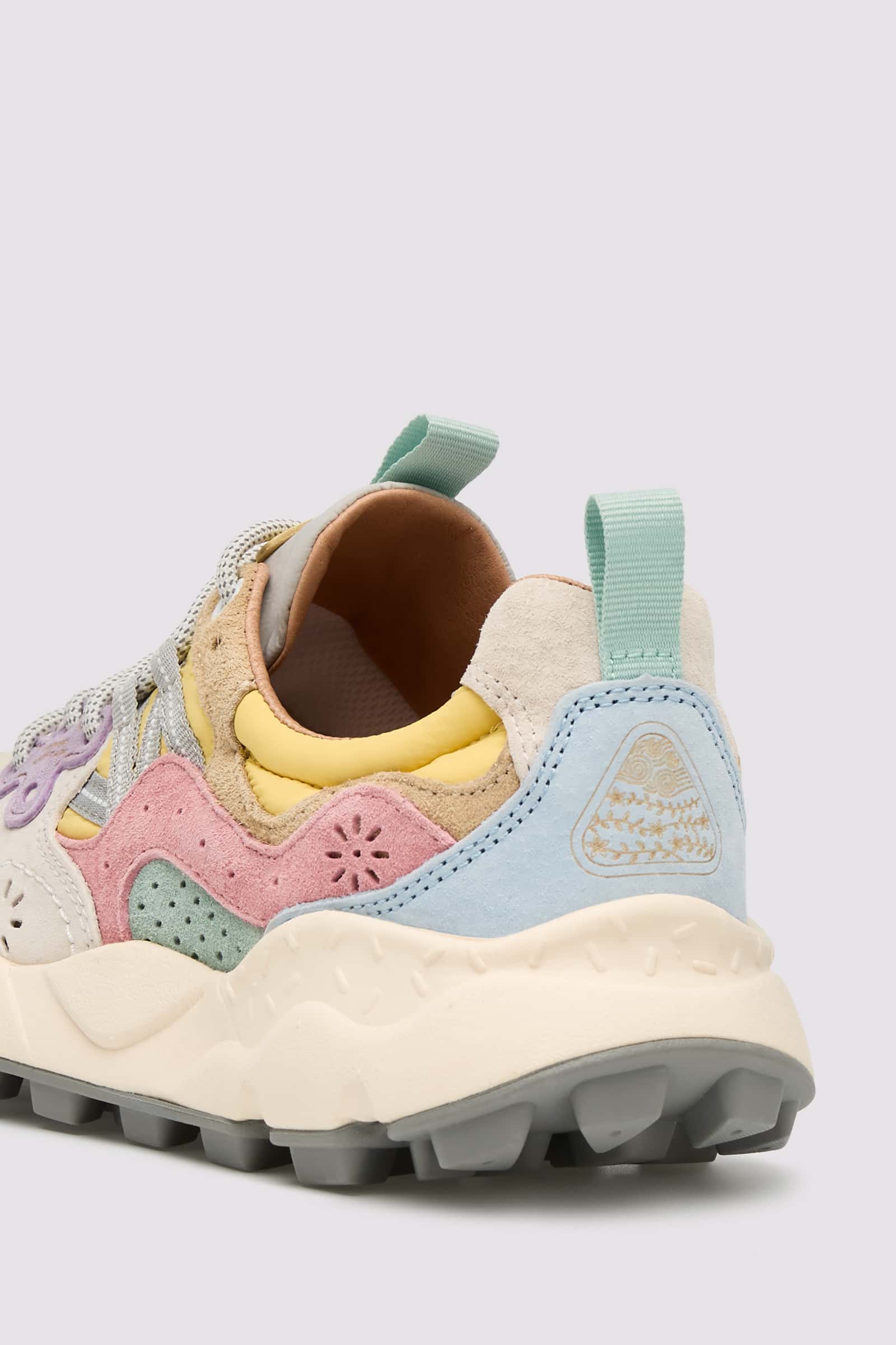 Flower Mountain YAMANO 3 Sneakers Damen Beige Grau | 591-MIHUSJ