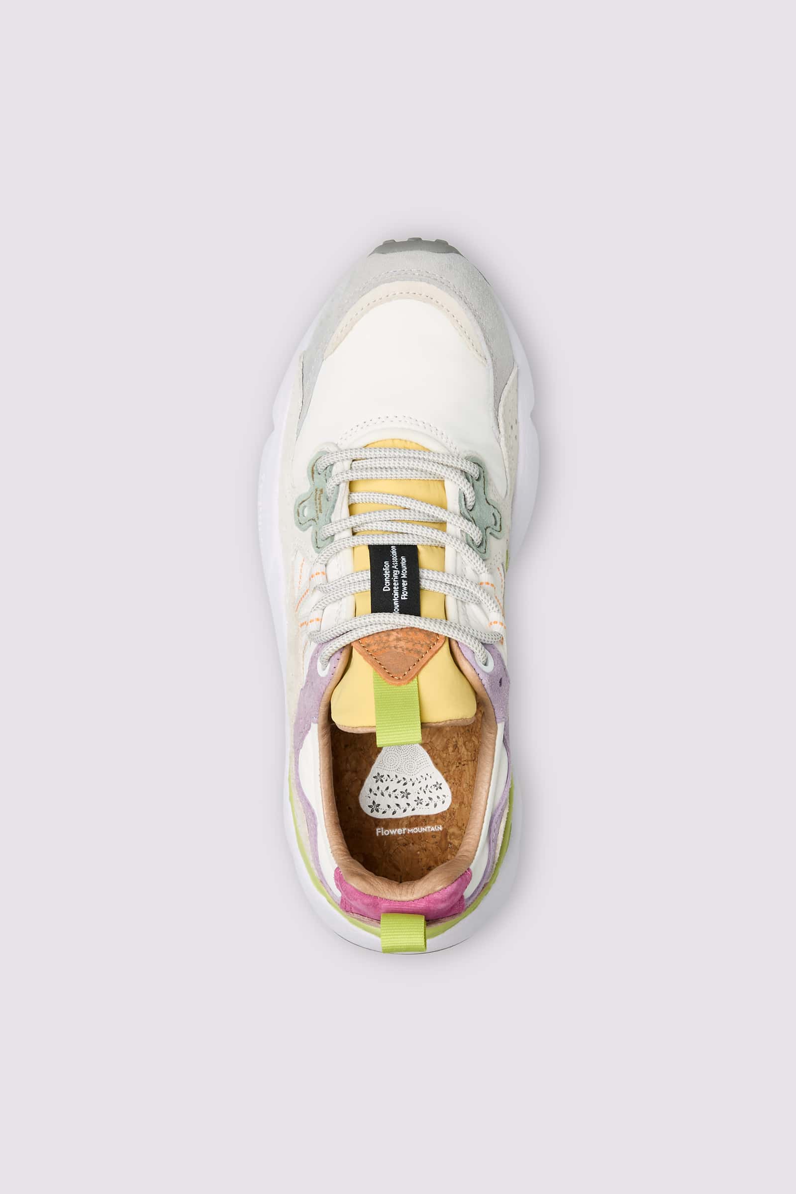 Flower Mountain YAMANO 3 Sneakers Damen Weiß | 978-TLMQVJ