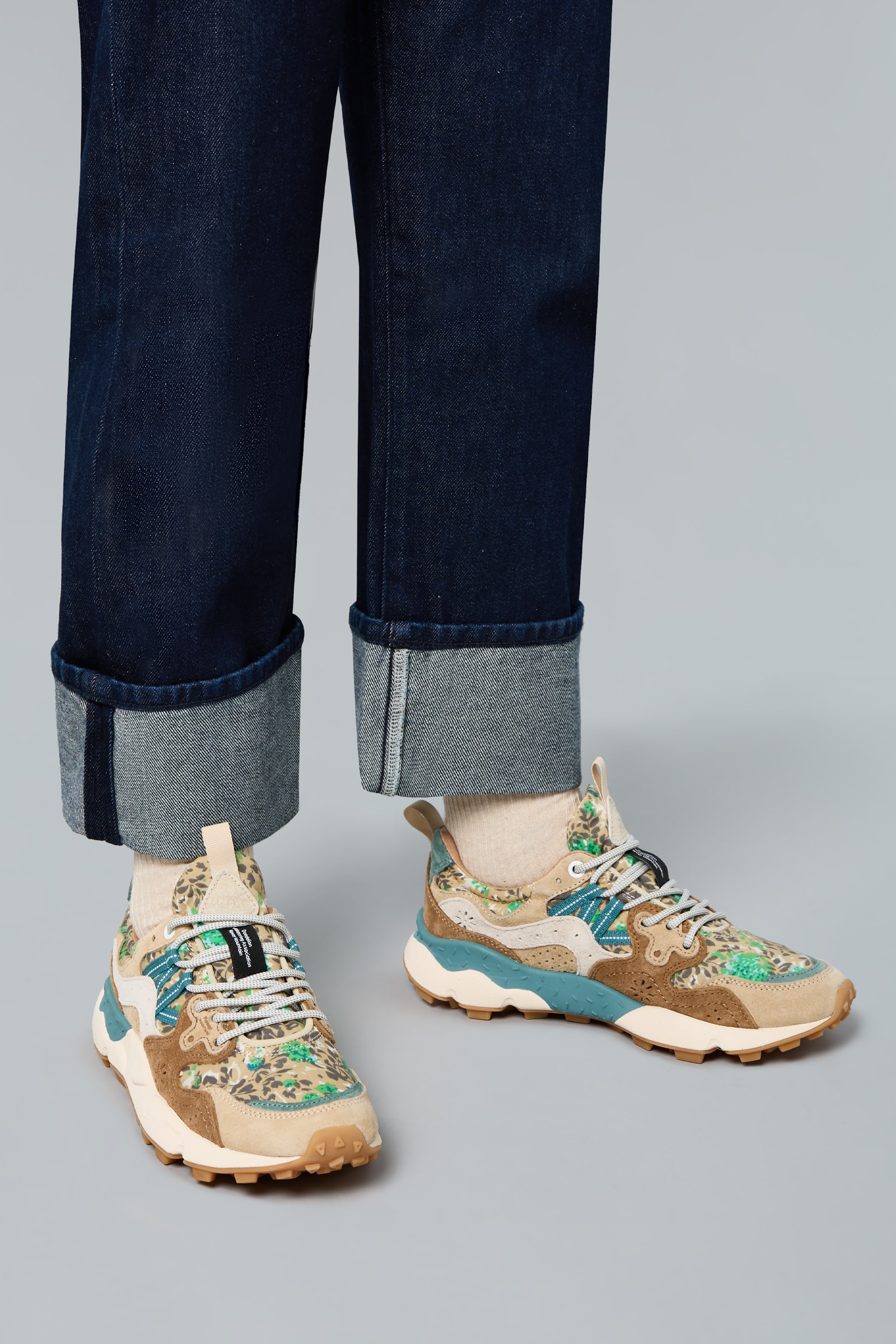 Flower Mountain YAMANO 3 Sneakers Damen Beige Braun | 081-RGDWVH