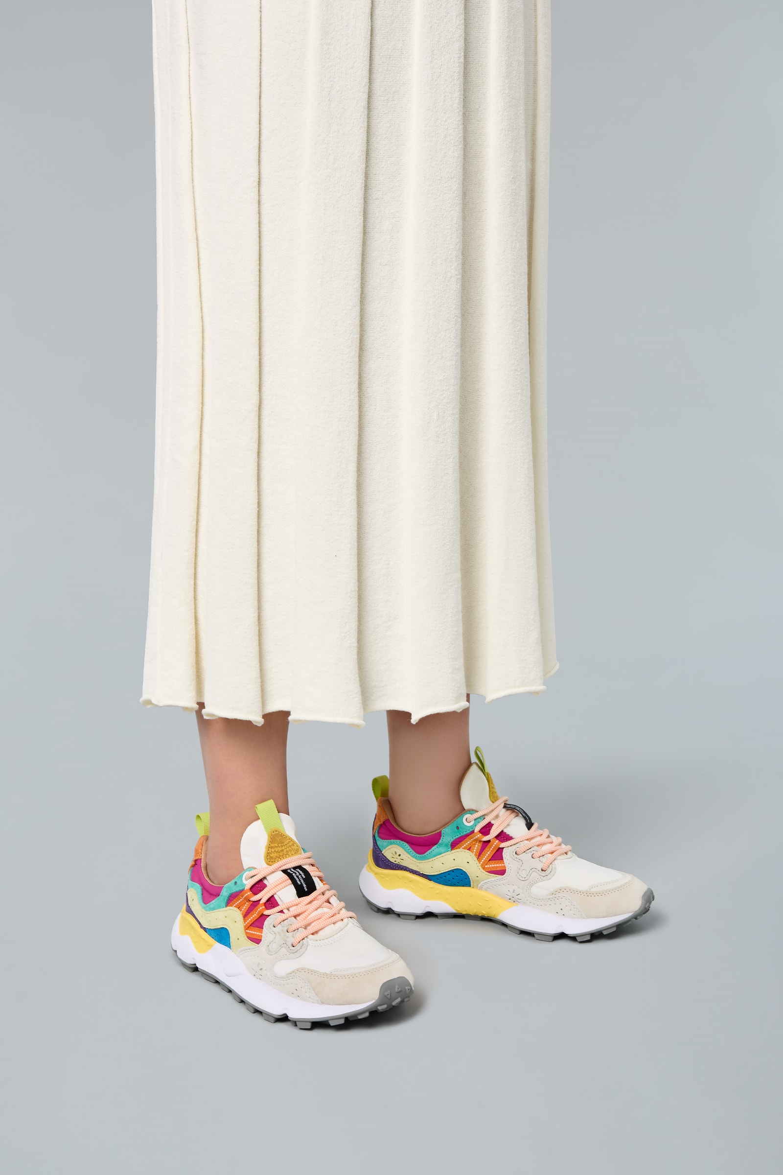 Flower Mountain YAMANO 3 Sneakers Damen Fuchsie | 580-JSHEQM