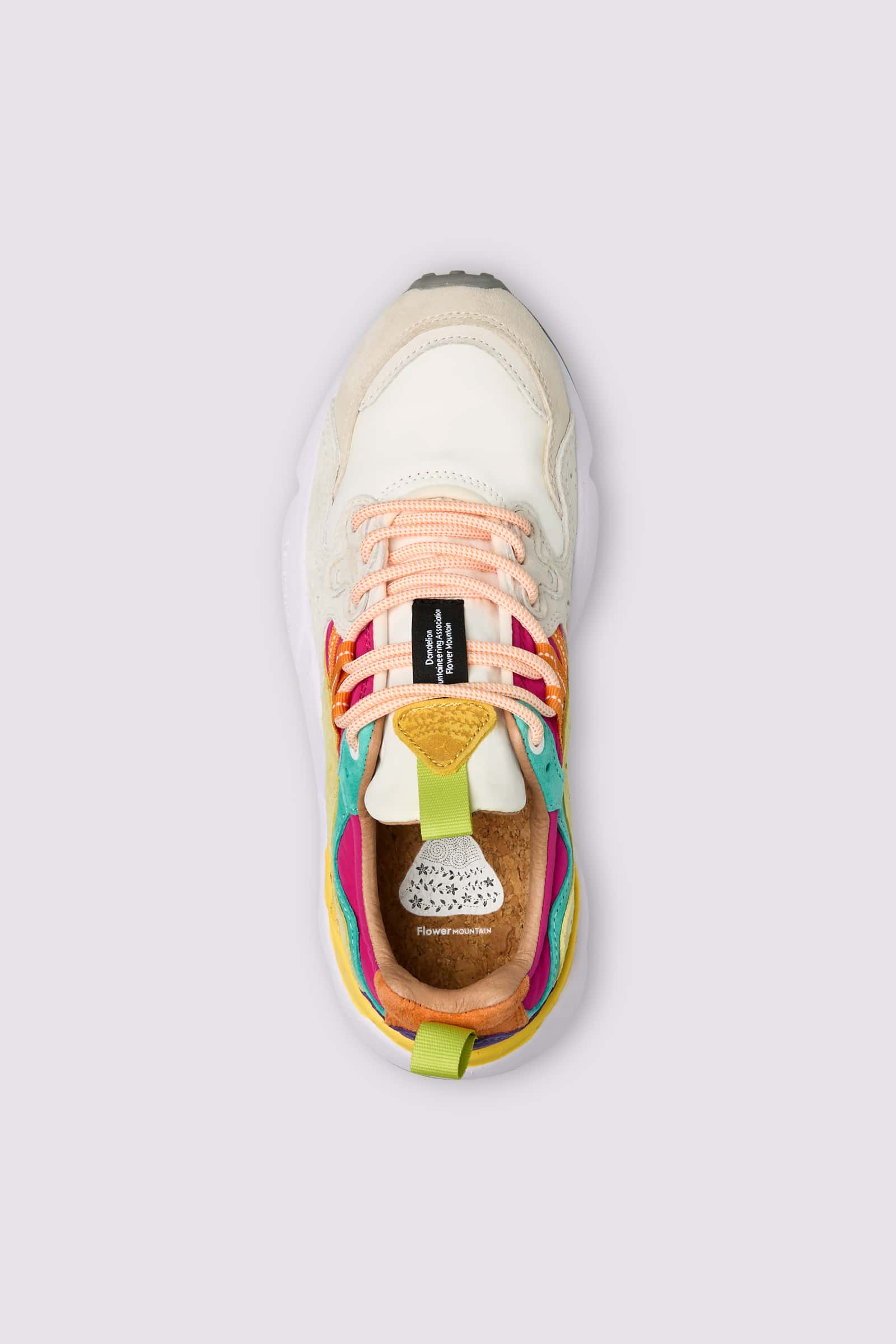 Flower Mountain YAMANO 3 Sneakers Damen Fuchsie | 580-JSHEQM