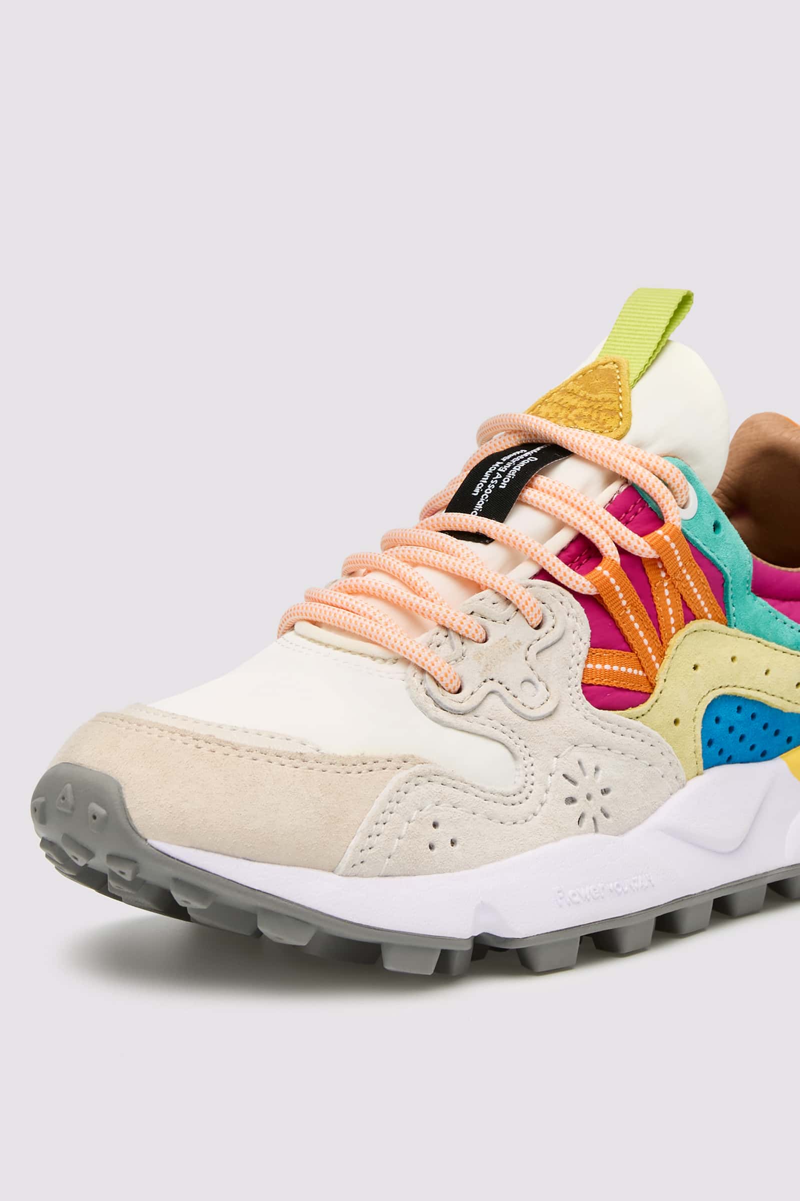 Flower Mountain YAMANO 3 Sneakers Damen Fuchsie | 580-JSHEQM