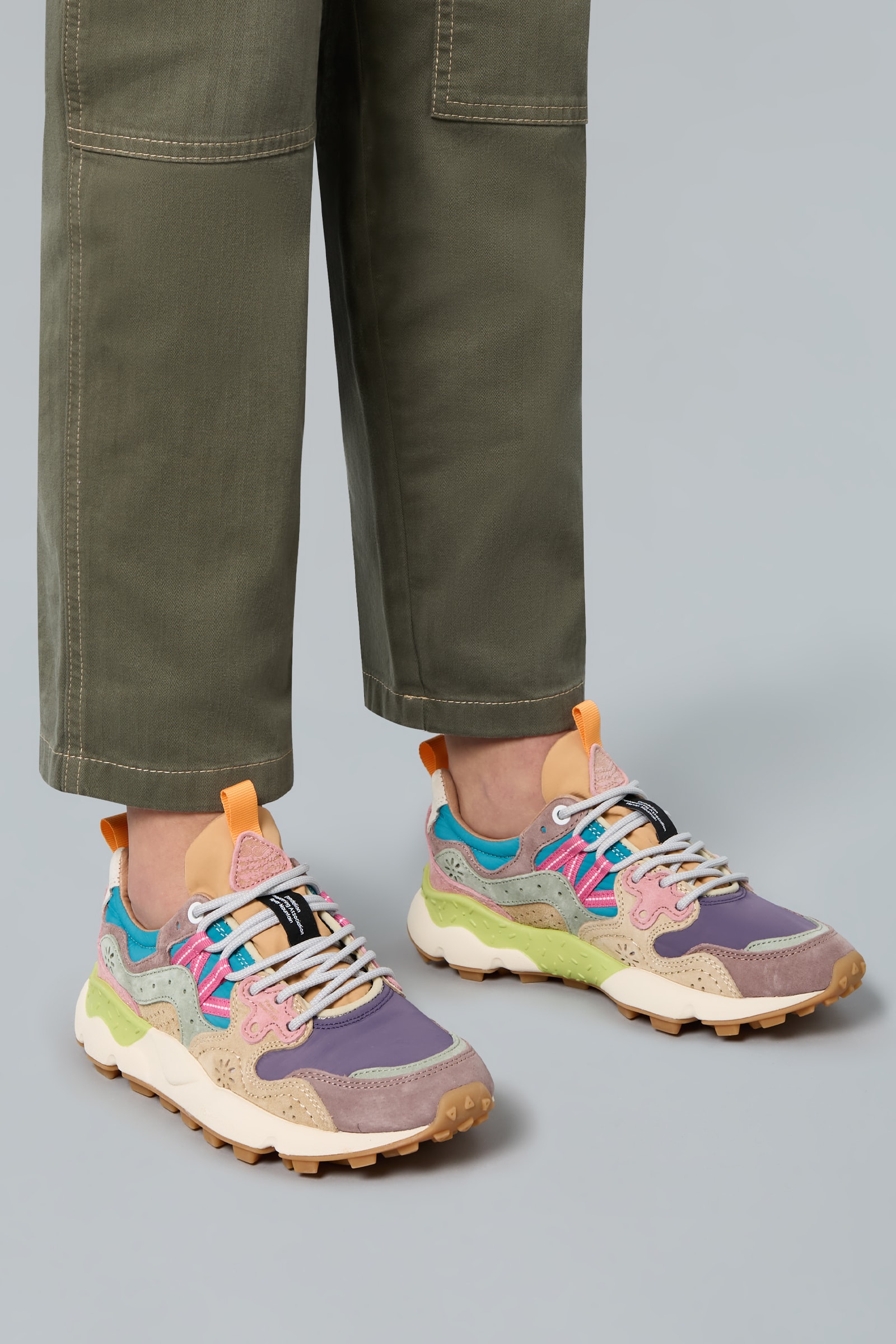 Flower Mountain YAMANO 3 Sneakers Damen Lila | 947-KODATG