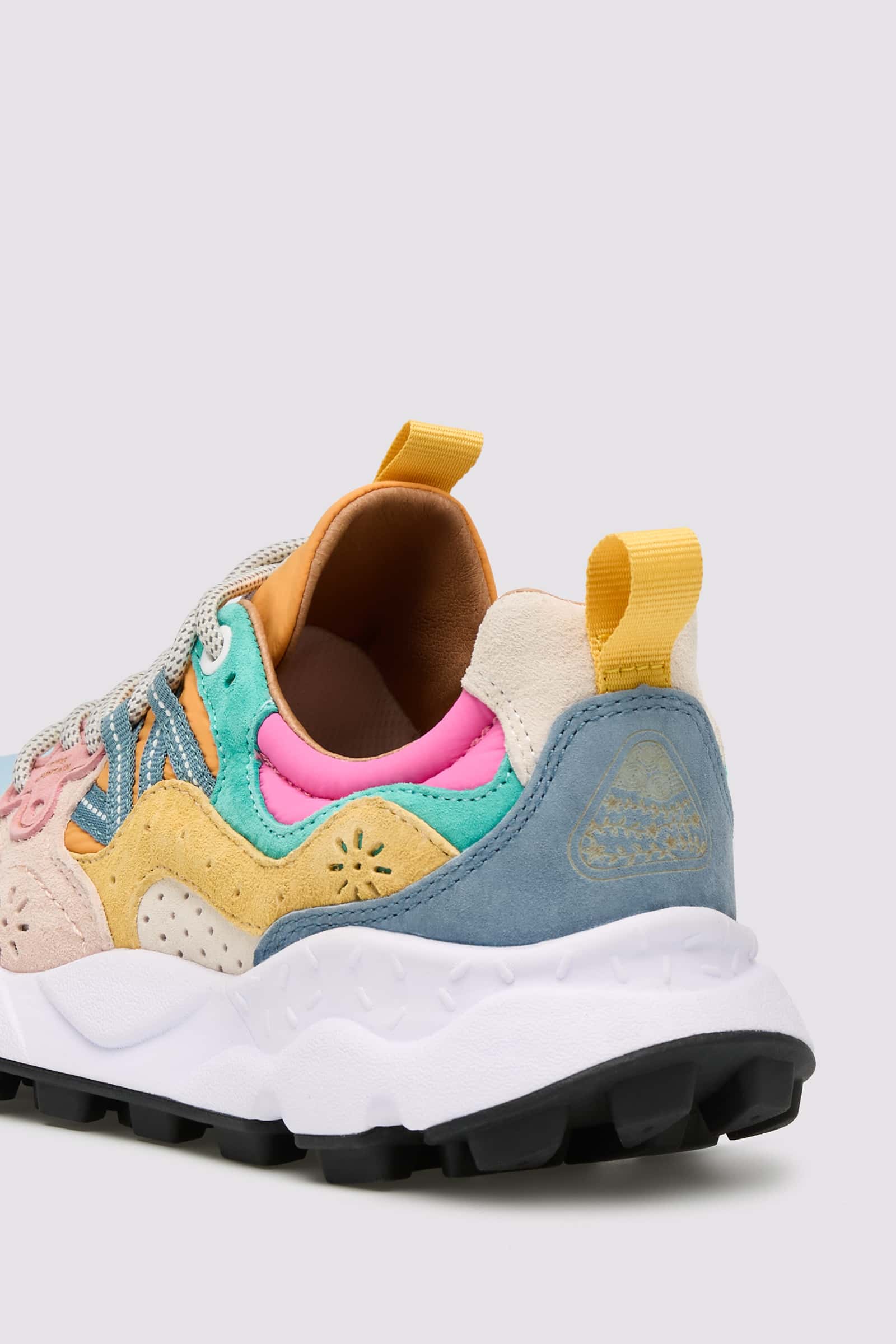 Flower Mountain YAMANO 3 Sneakers Damen Rosa Hellblau | 367-NJUVYQ