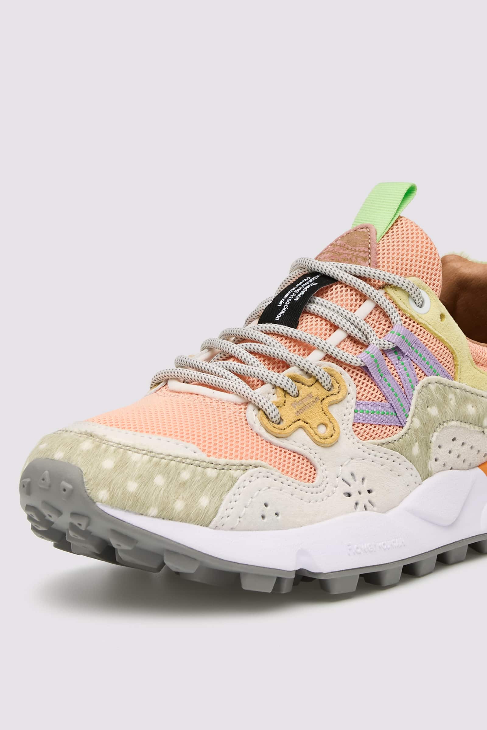 Flower Mountain YAMANO 3 Sneakers Damen Rosa Grau | 798-YSXMON