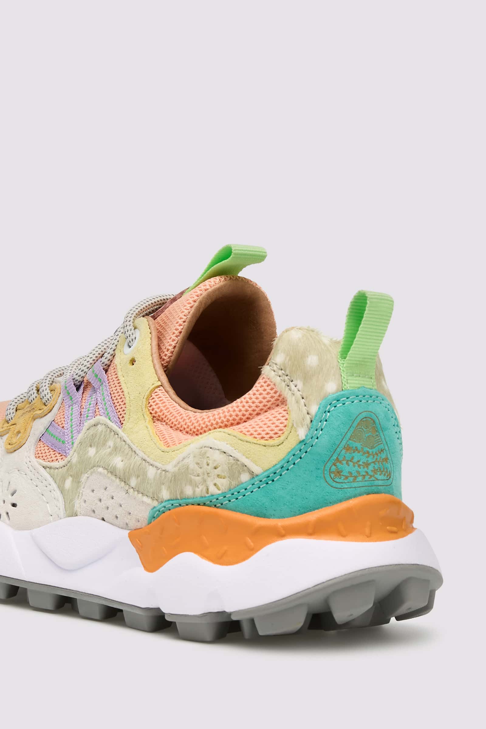 Flower Mountain YAMANO 3 Sneakers Damen Rosa Grau | 798-YSXMON