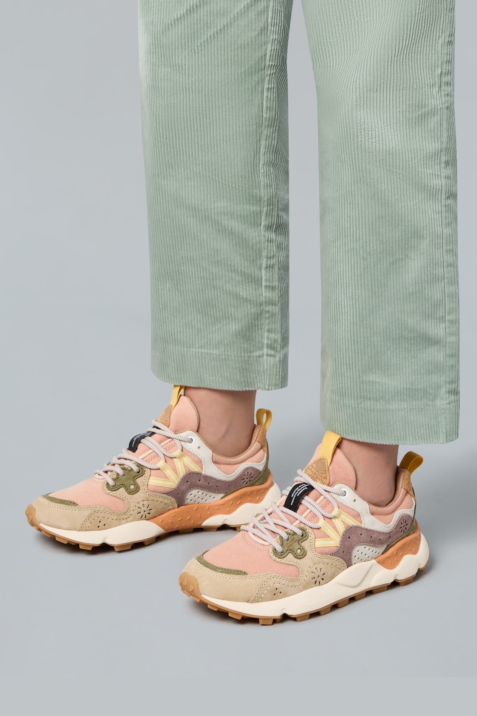 Flower Mountain YAMANO 3 Sneakers Damen Hellbraun | 370-QIMXUN