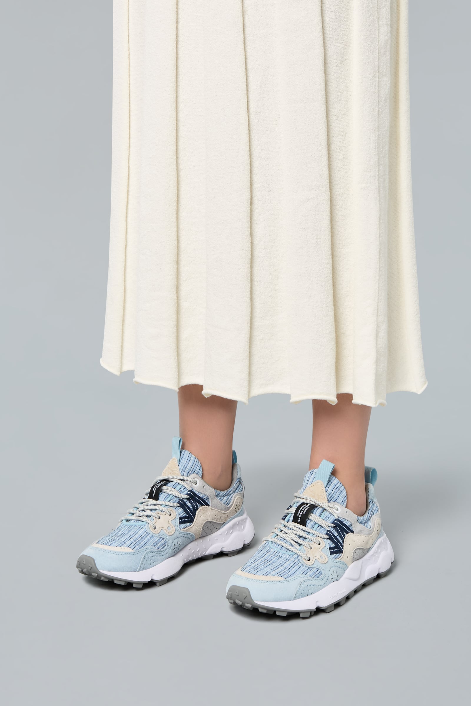 Flower Mountain YAMANO 3 Sneakers Damen Hellblau | 713-WCMLGF