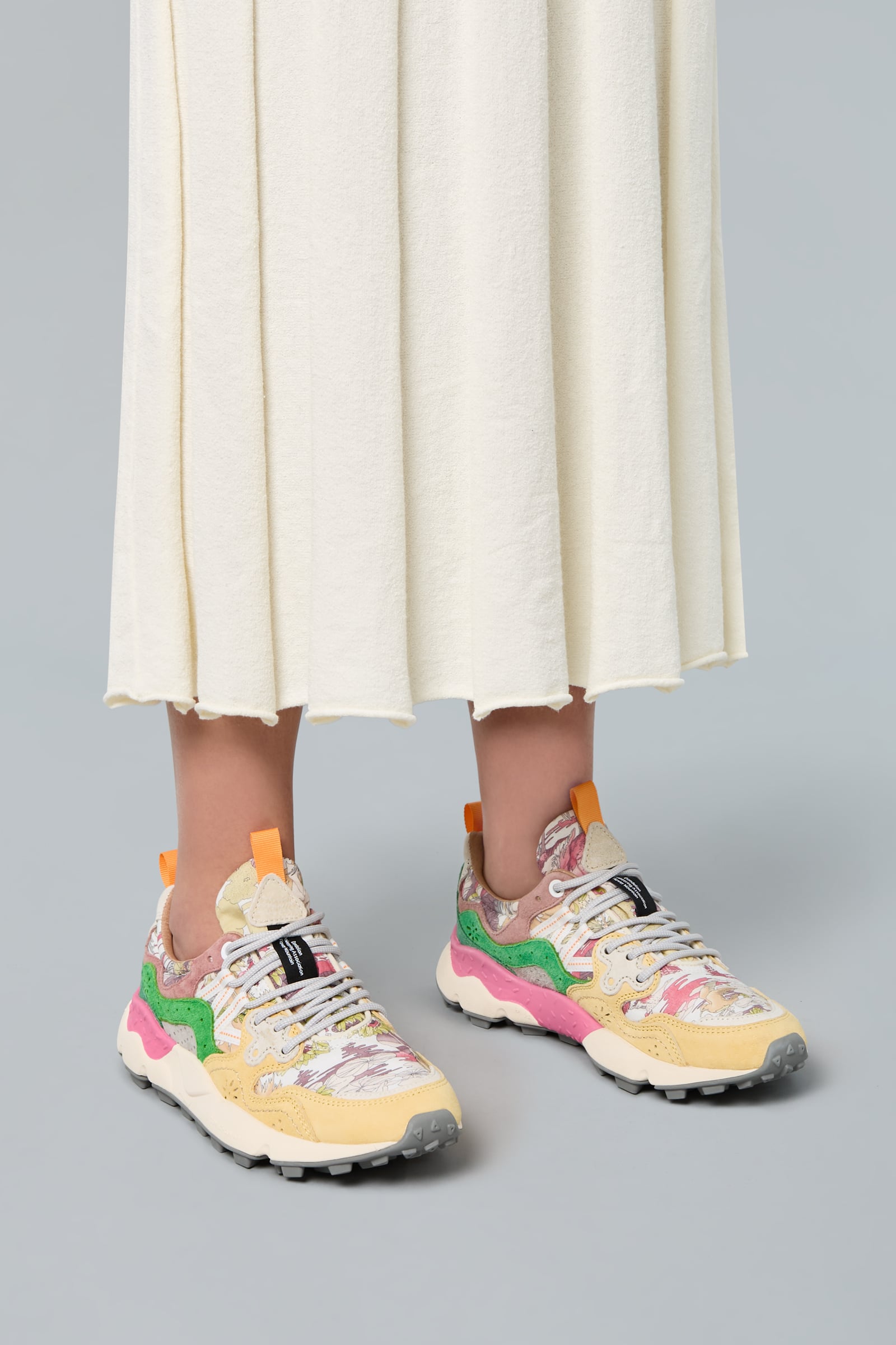 Flower Mountain YAMANO 3 Sneakers Damen Gelb | 352-YXMLQI