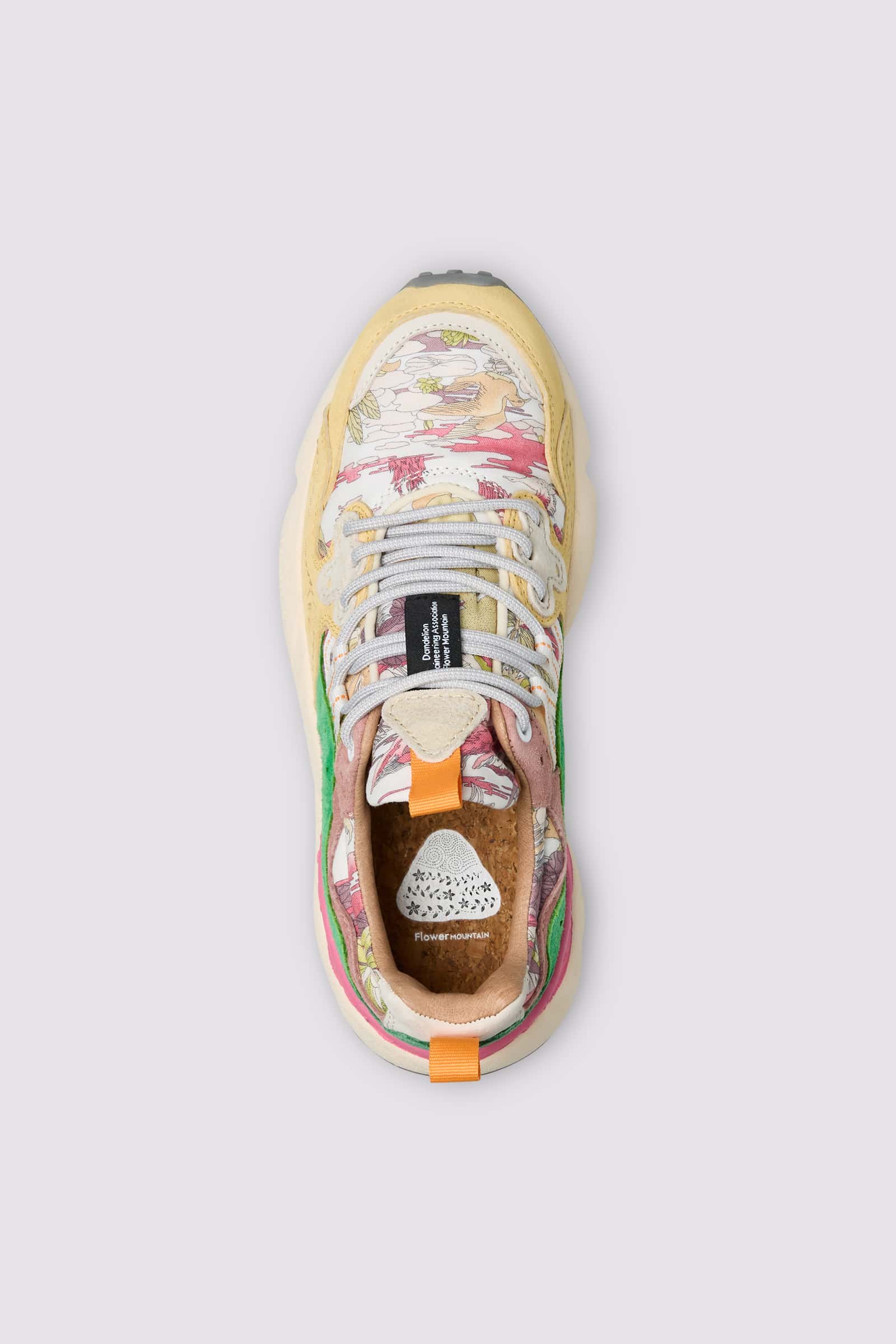 Flower Mountain YAMANO 3 Sneakers Damen Gelb | 352-YXMLQI