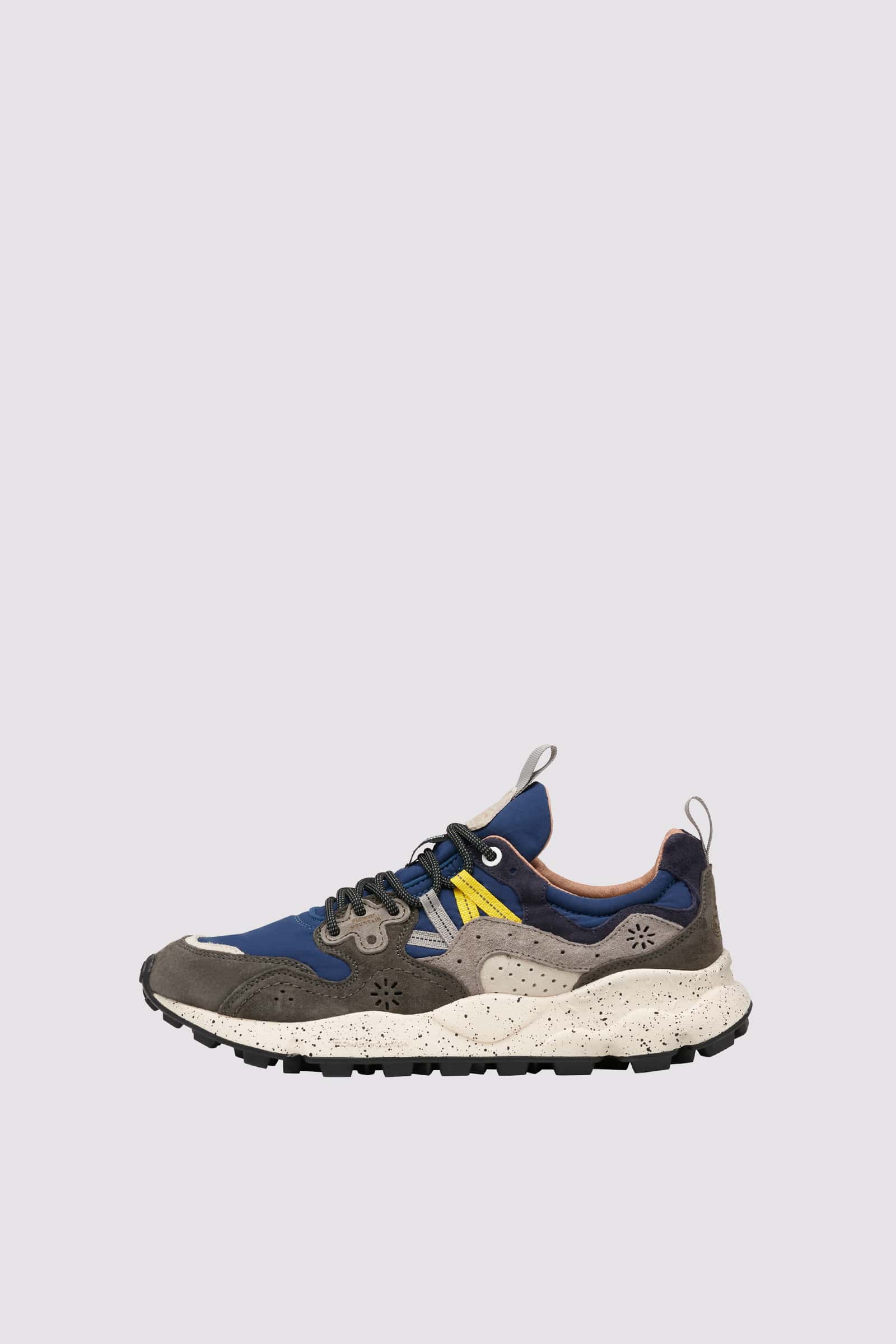 Flower Mountain YAMANO 3 Sneakers Herren Grau Blau | 083-YDFUZV