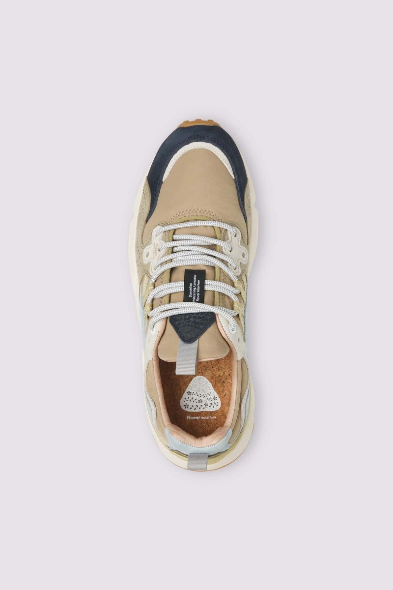 Flower Mountain YAMANO 3 Sneakers Herren Beige Schwarz | 163-IVXOFU