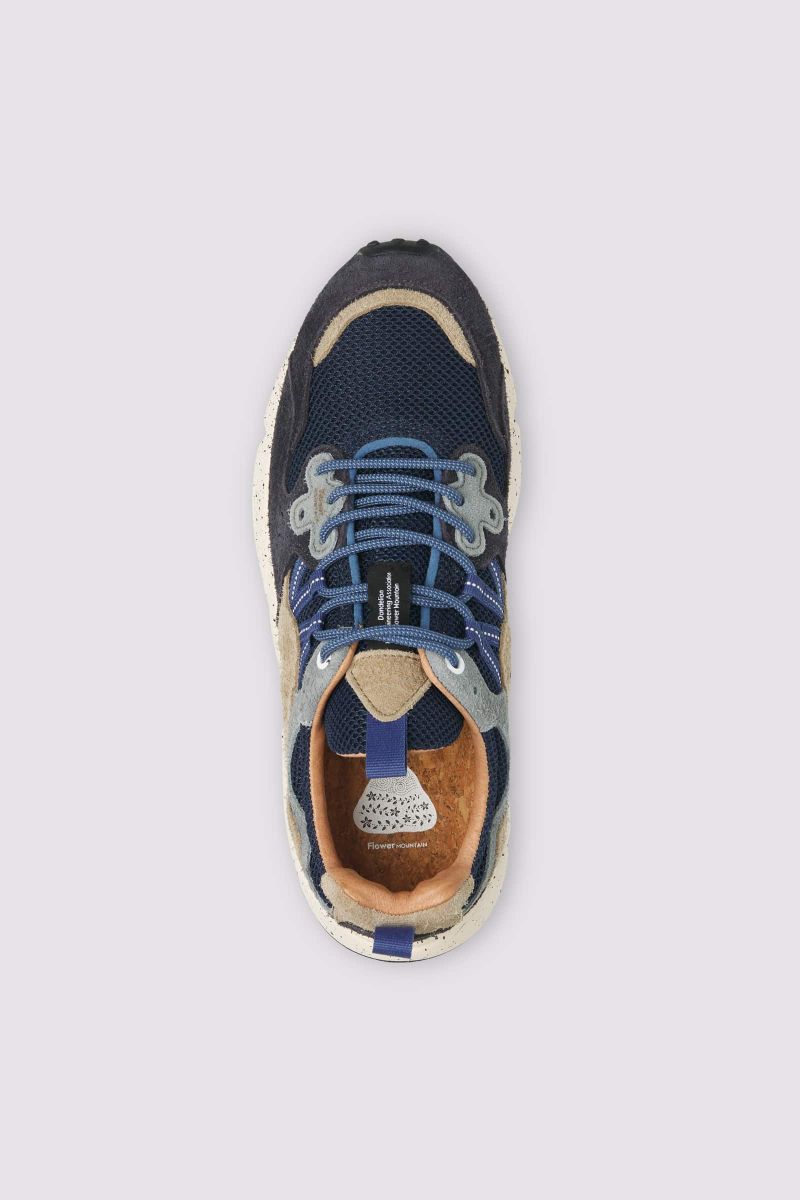 Flower Mountain YAMANO 3 Sneakers Herren Navy Grau | 386-SYCGIA