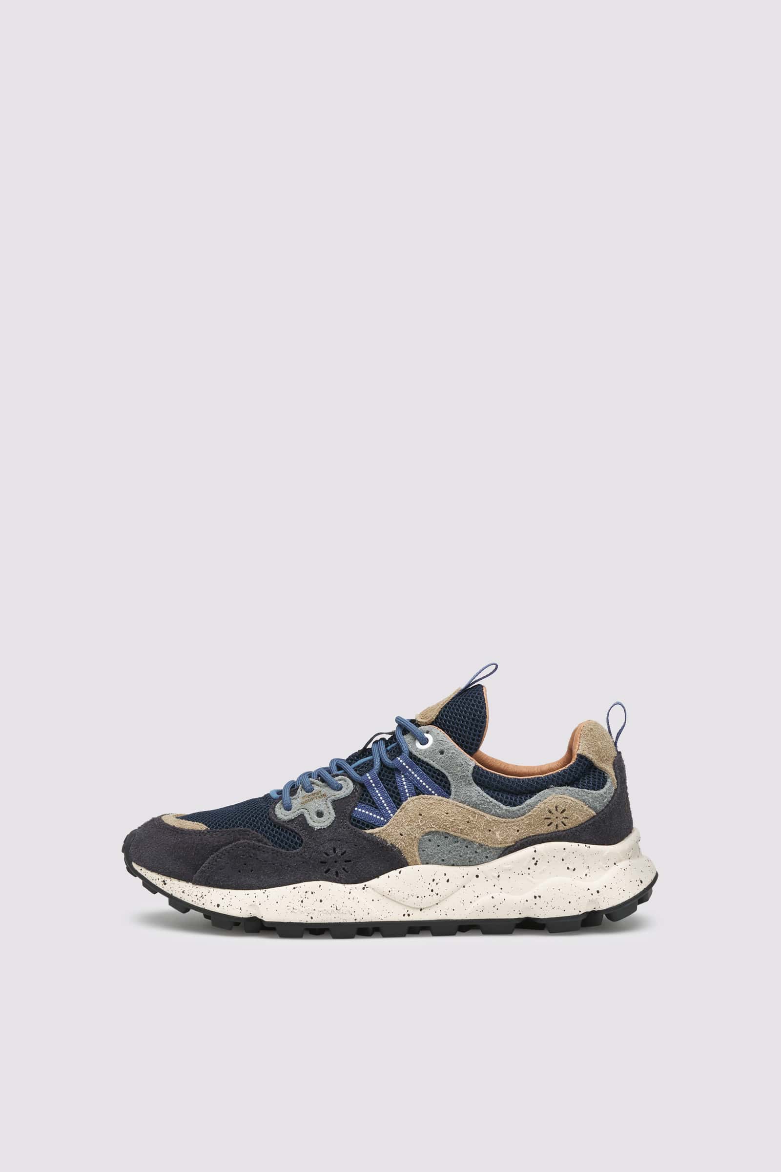 Flower Mountain YAMANO 3 Sneakers Herren Navy Grau | 386-SYCGIA