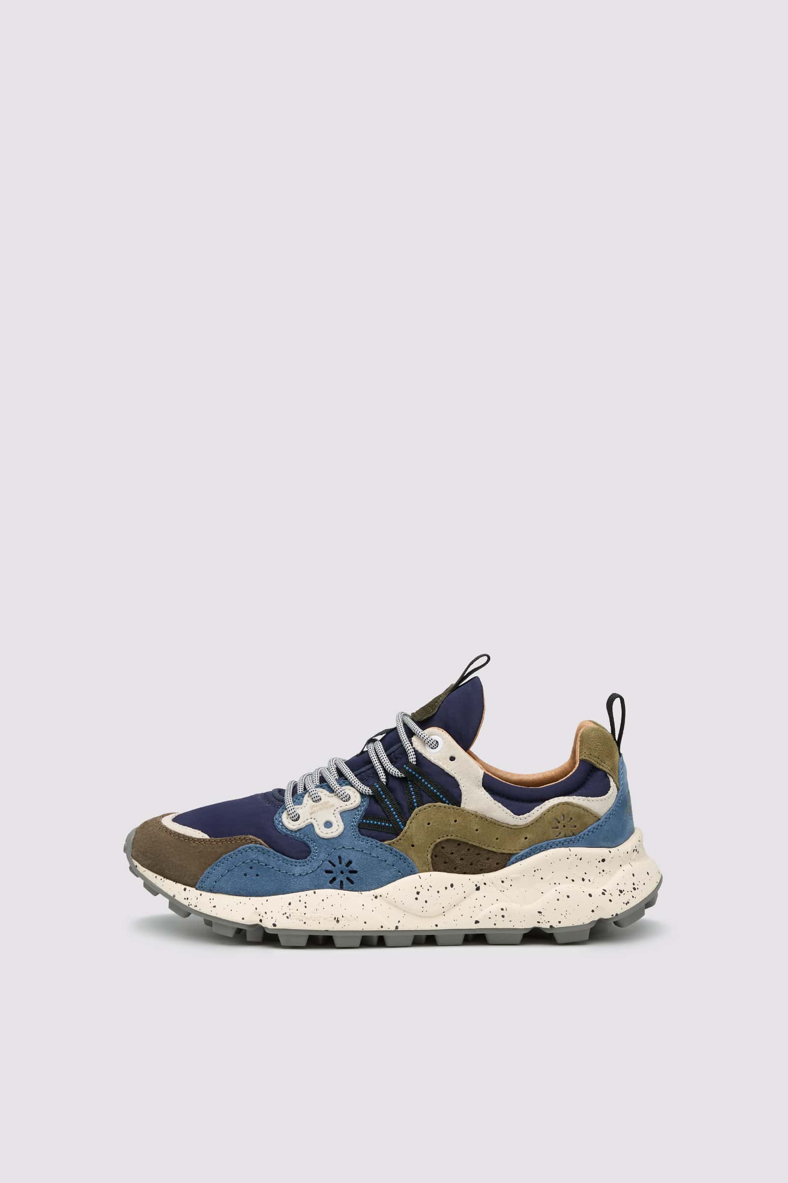 Flower Mountain YAMANO 3 Sneakers Herren Navy Braun | 031-ASEVNX