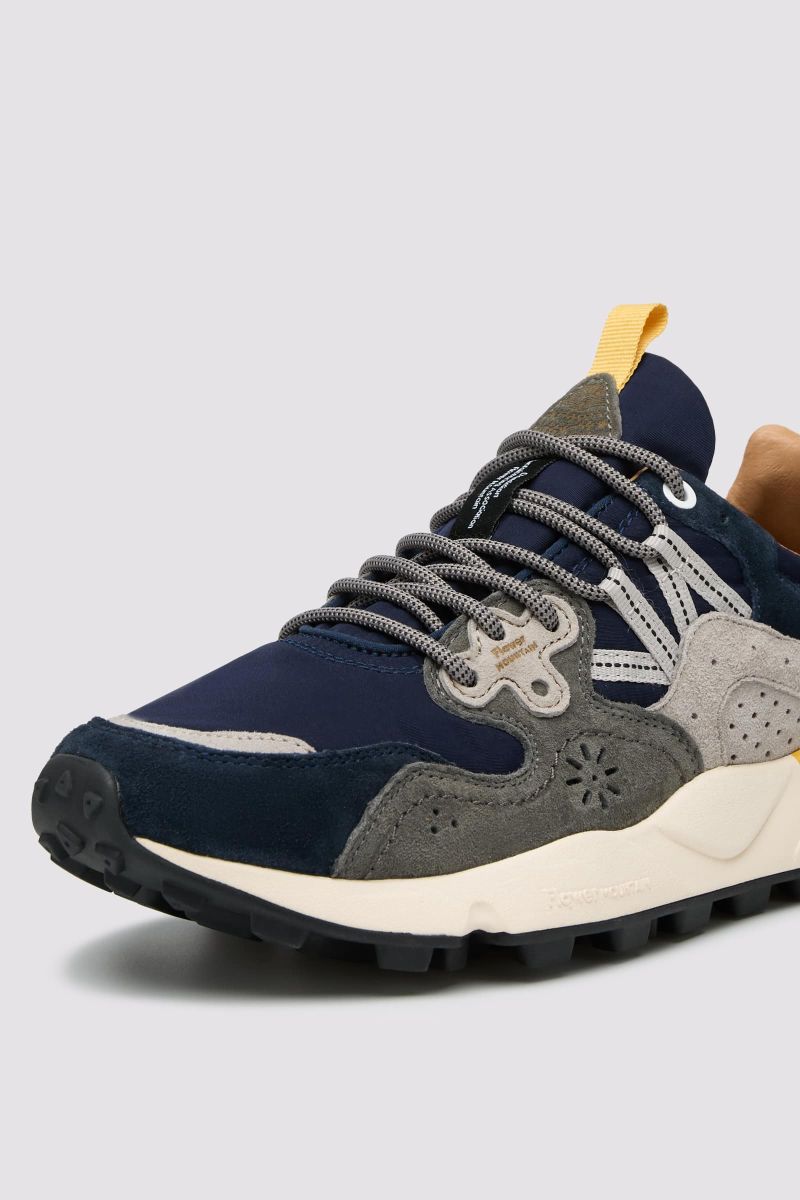 Flower Mountain YAMANO 3 Sneakers Herren Navy Grau | 931-OADXNT