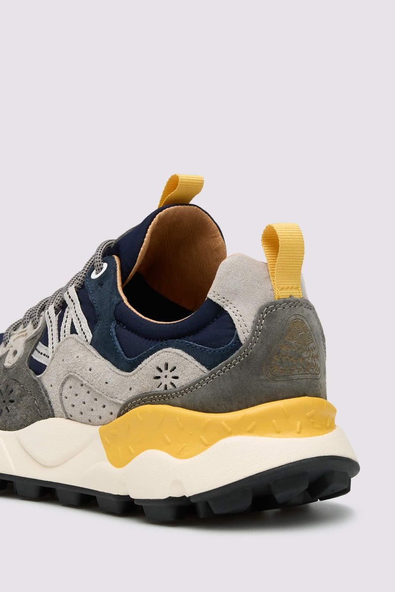 Flower Mountain YAMANO 3 Sneakers Herren Navy Grau | 931-OADXNT