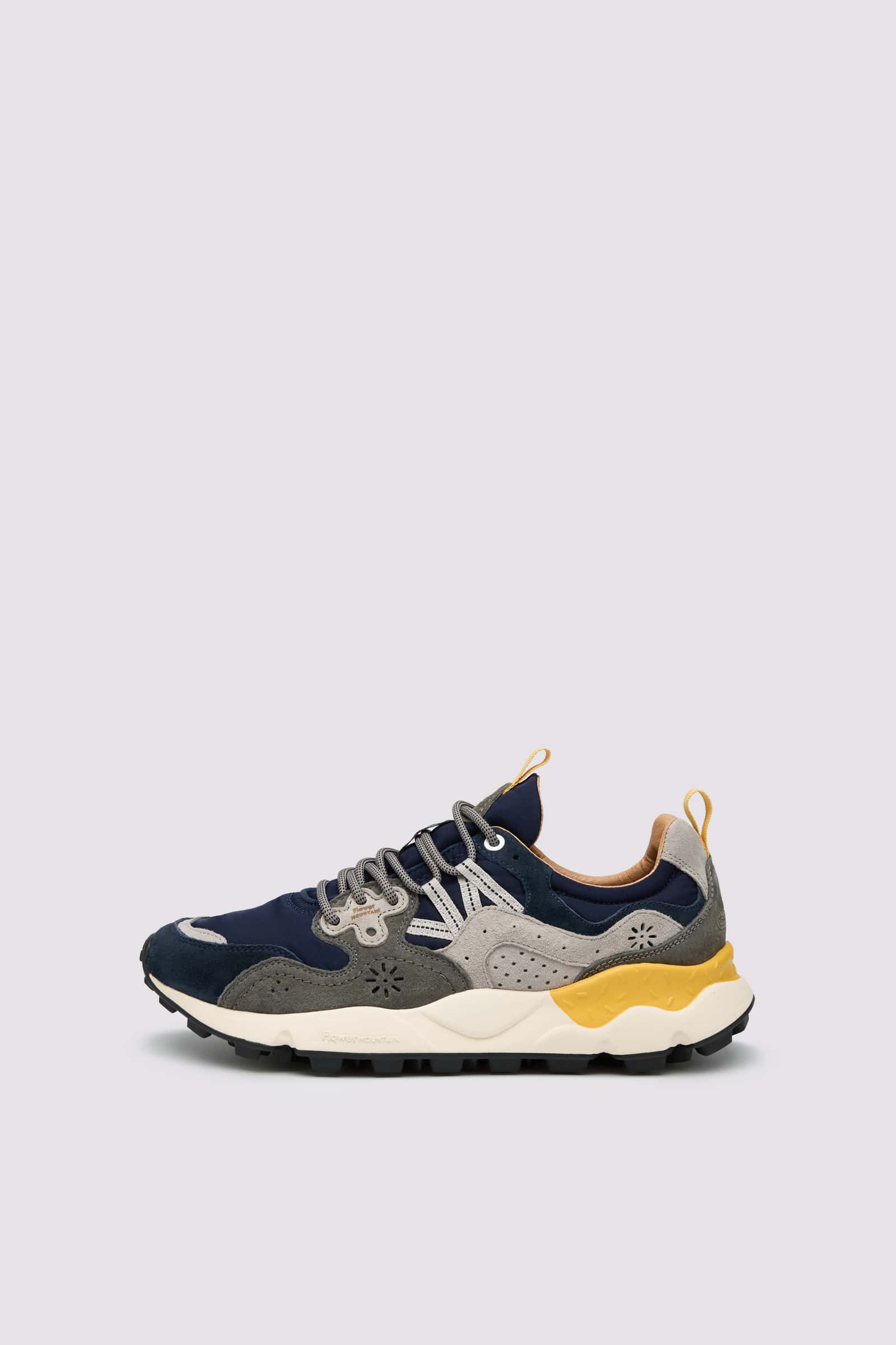 Flower Mountain YAMANO 3 Sneakers Herren Navy Grau | 931-OADXNT