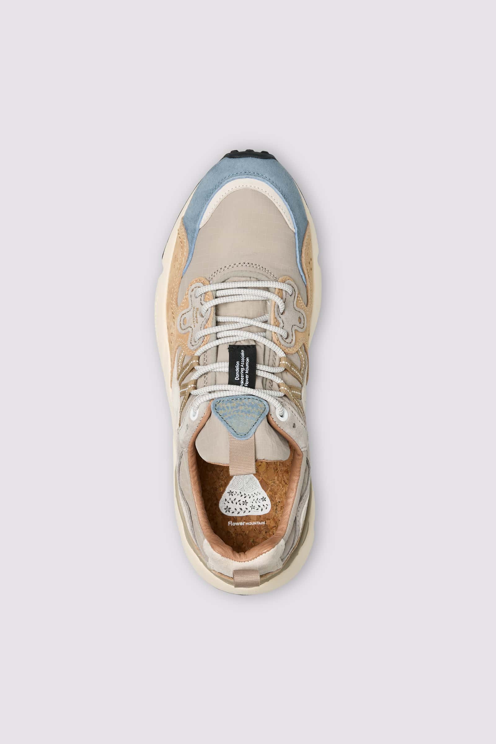 Flower Mountain YAMANO 3 Sneakers Herren Beige Grau | 491-GSRQZC