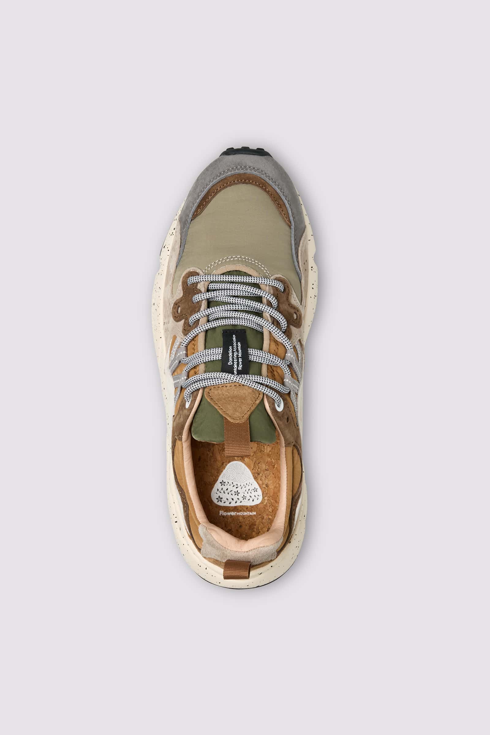 Flower Mountain YAMANO 3 Sneakers Herren Dunkelgrau | 756-OWBMCS