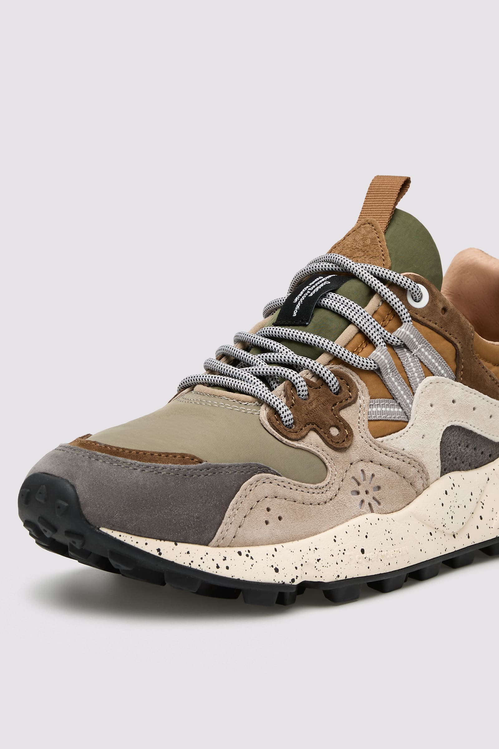 Flower Mountain YAMANO 3 Sneakers Herren Dunkelgrau | 756-OWBMCS